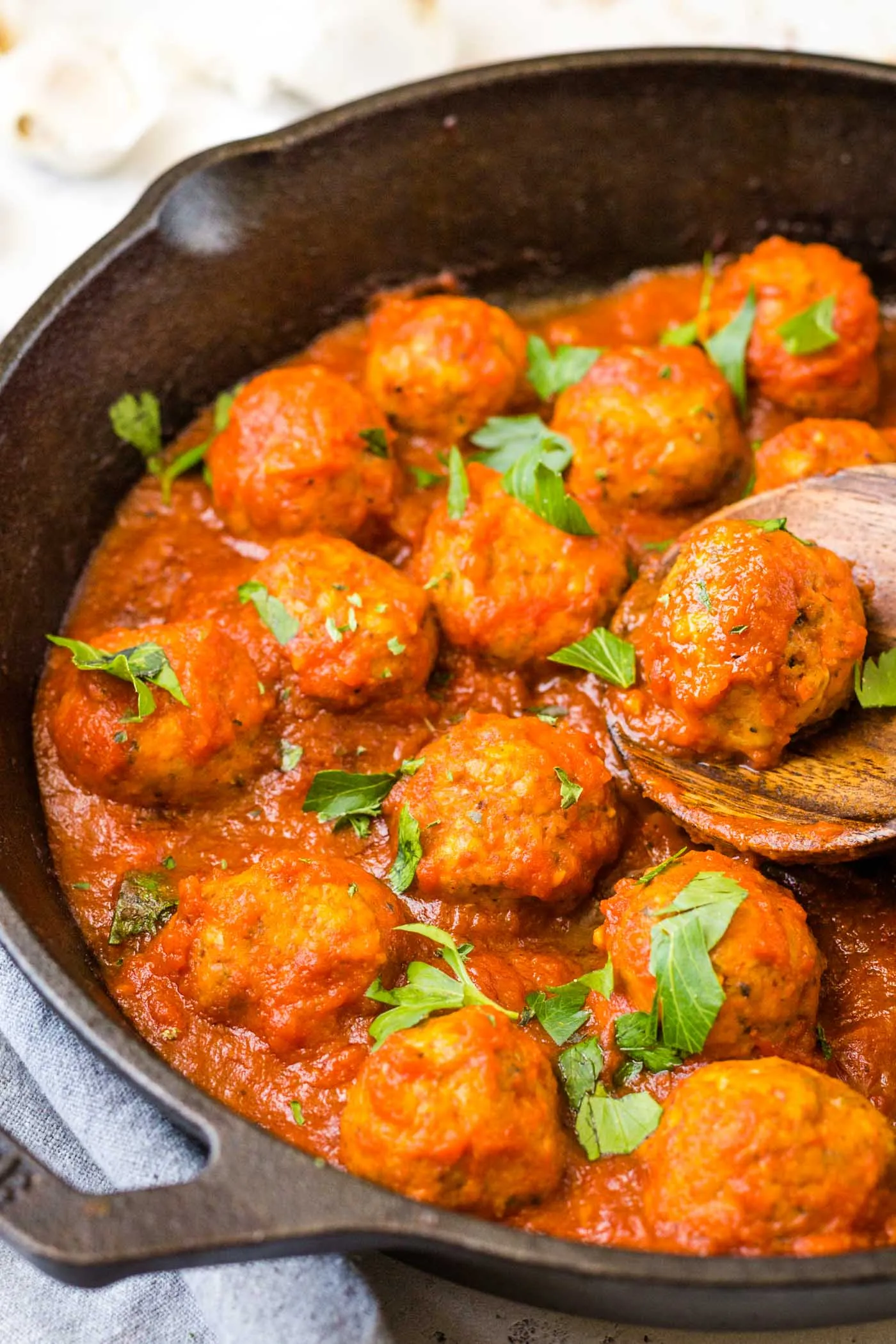 Baked Italian Chicken Meatballs