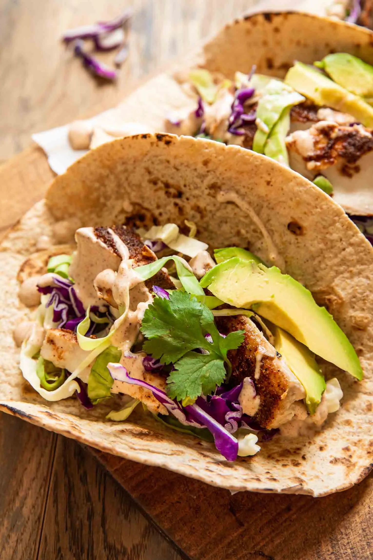 Baked Mahi Mahi Tacos