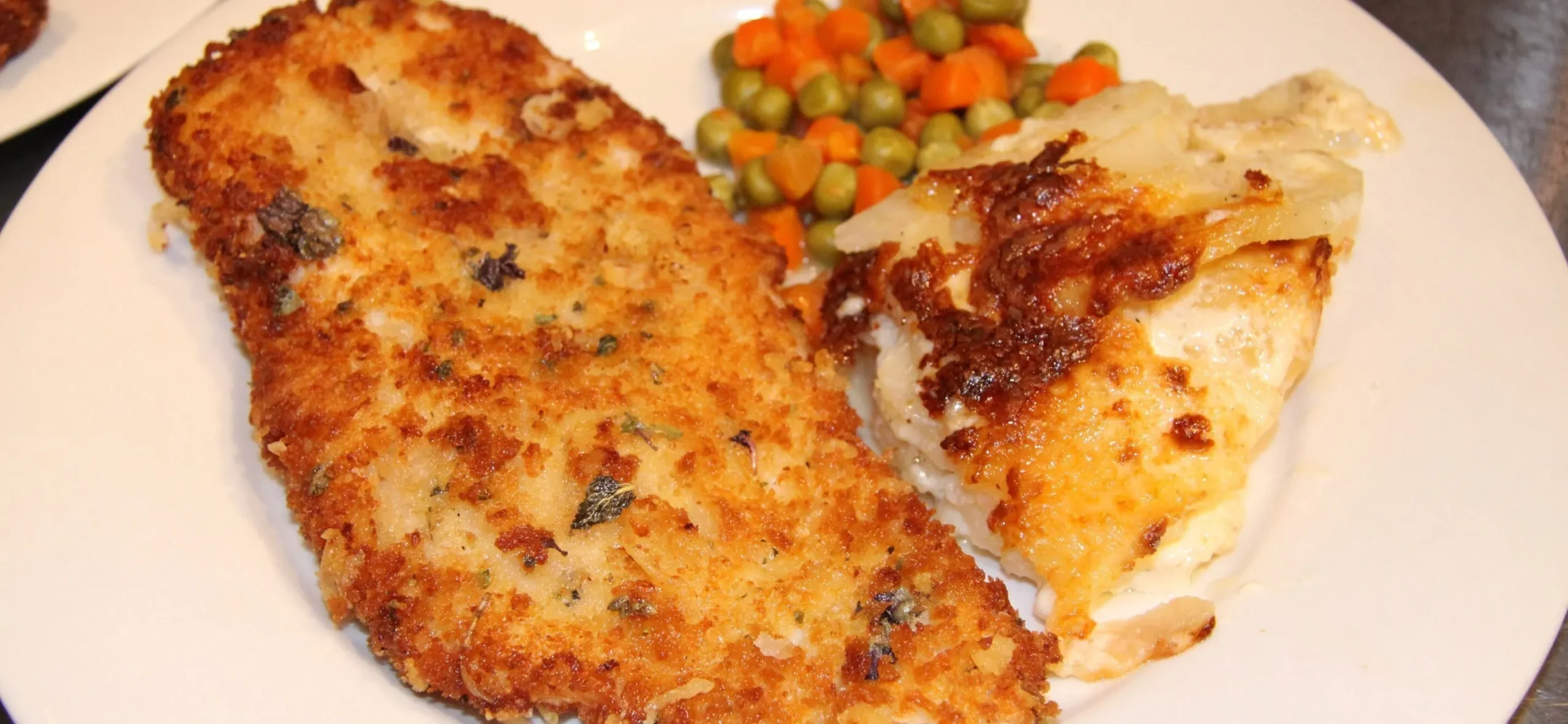 Baked Orange Roughy with Cheese and Mushrooms