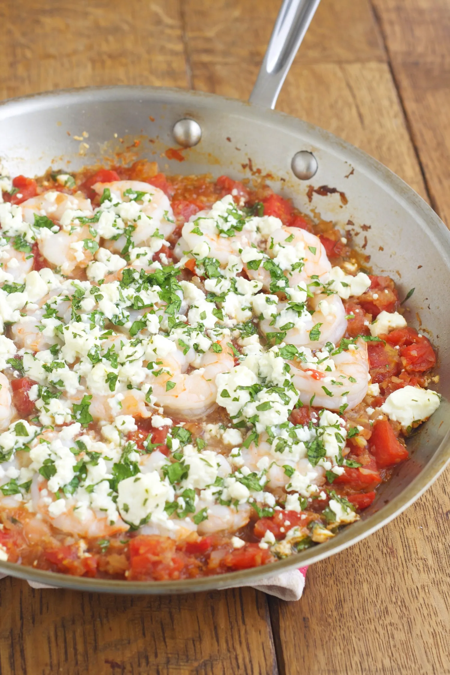 Baked Shrimp with Fennel Feta