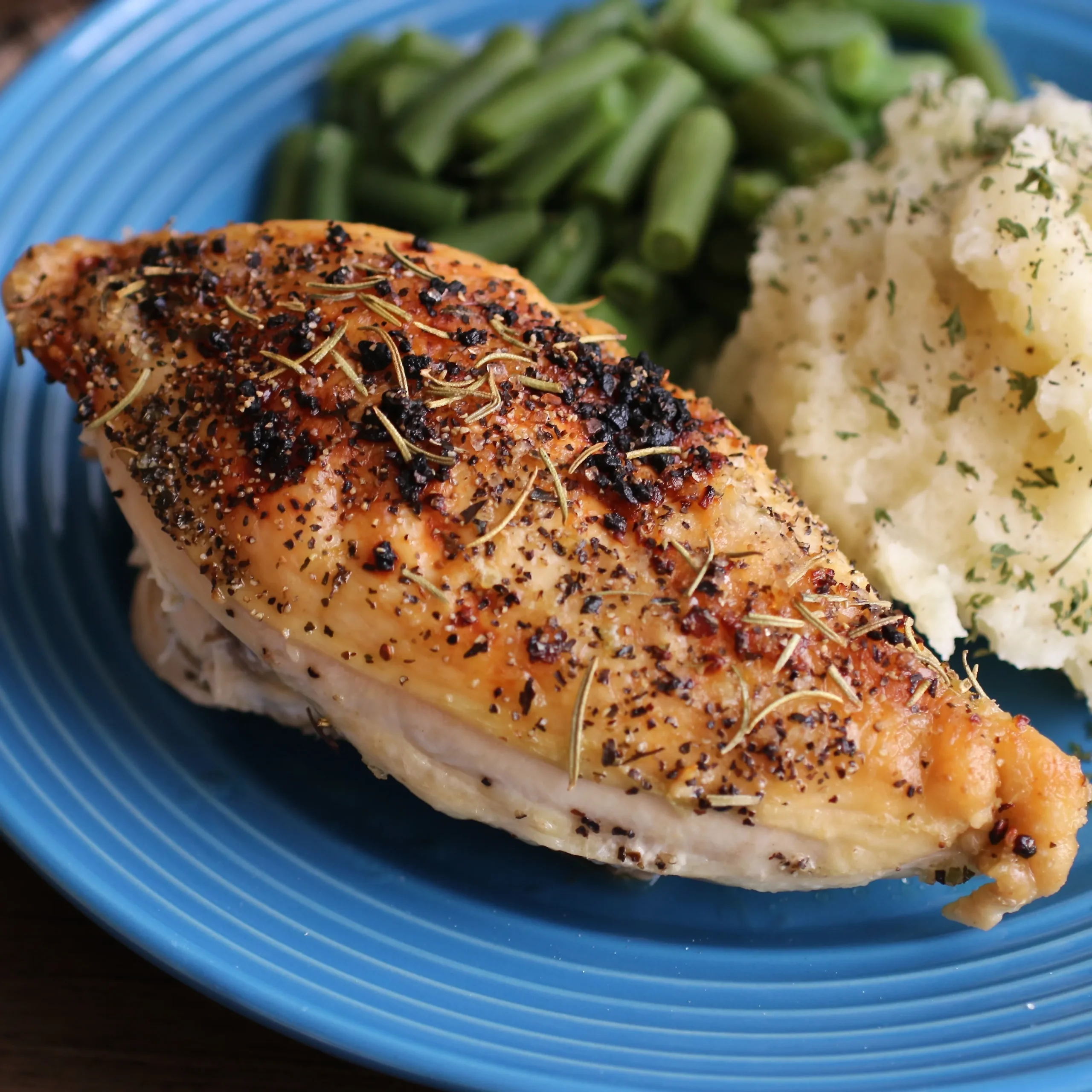 Baked Split Chicken Breasts