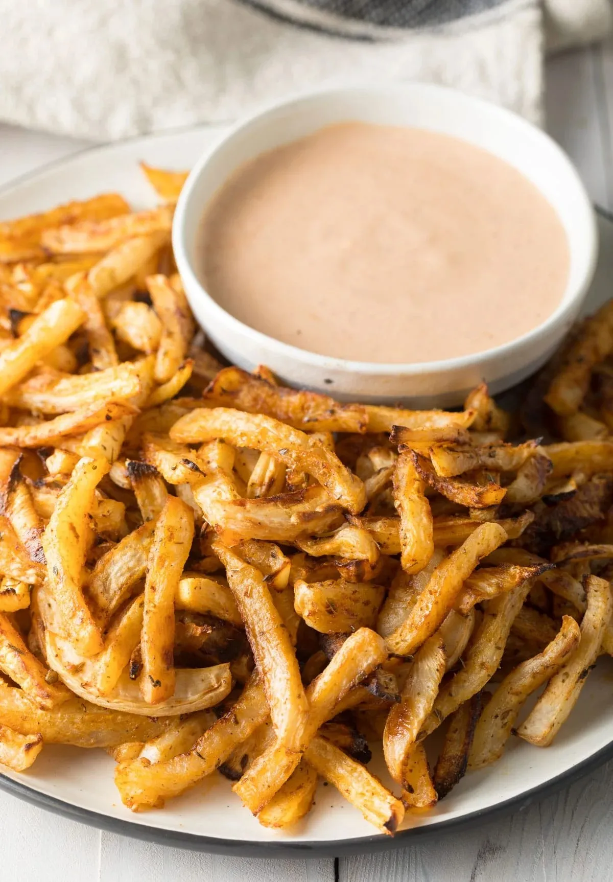 Baked Turnip Fries Air Fryer