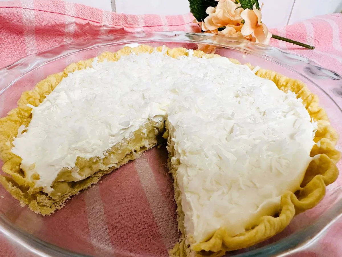 Bakers Square Old Fashioned Coconut Cream Pie