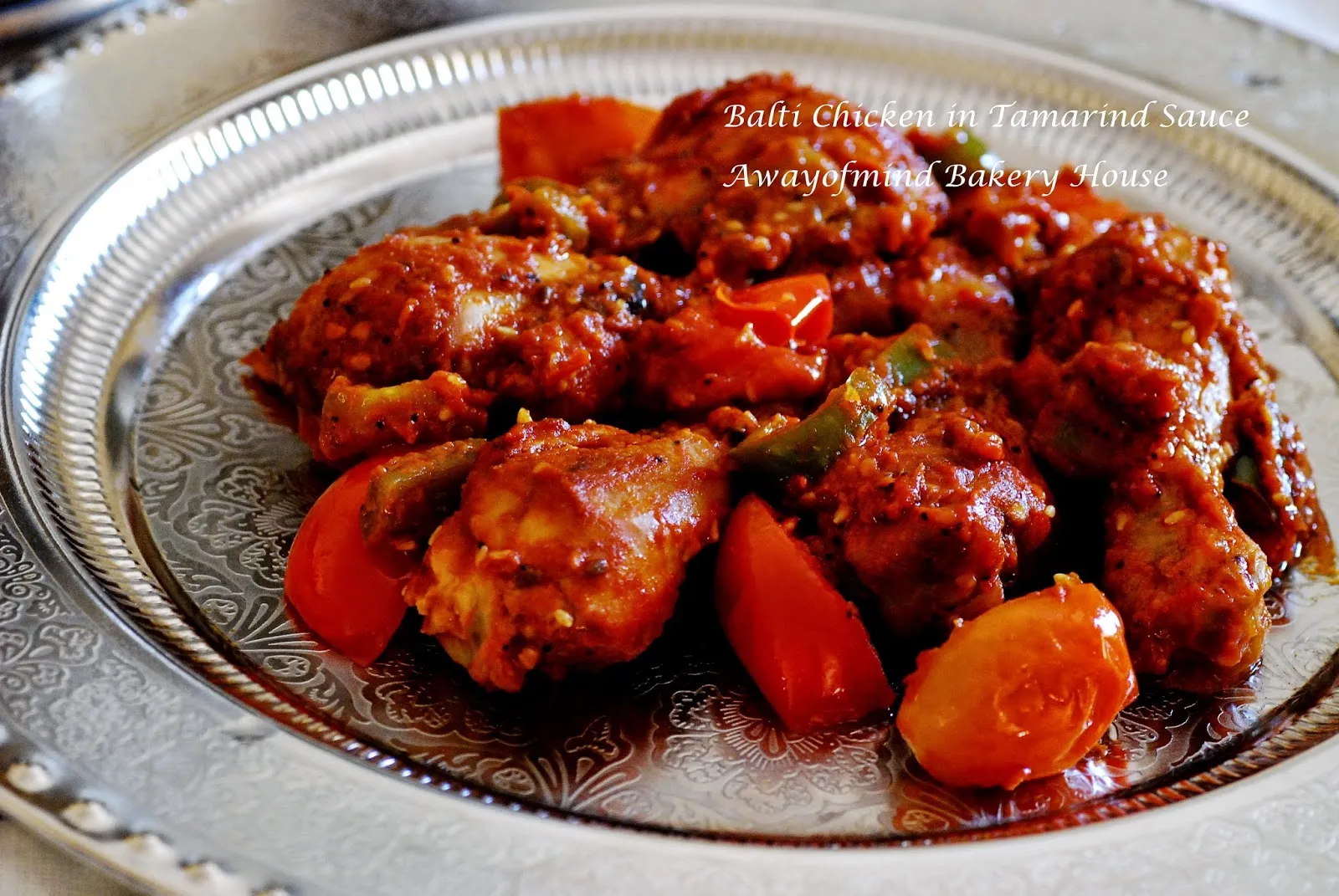 Balti Baby Chicken in Tamarind Sauce