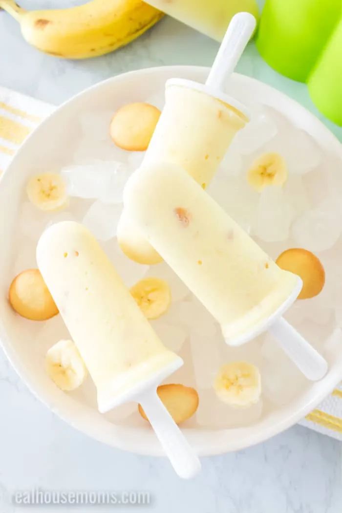 Banana Pudding Pops