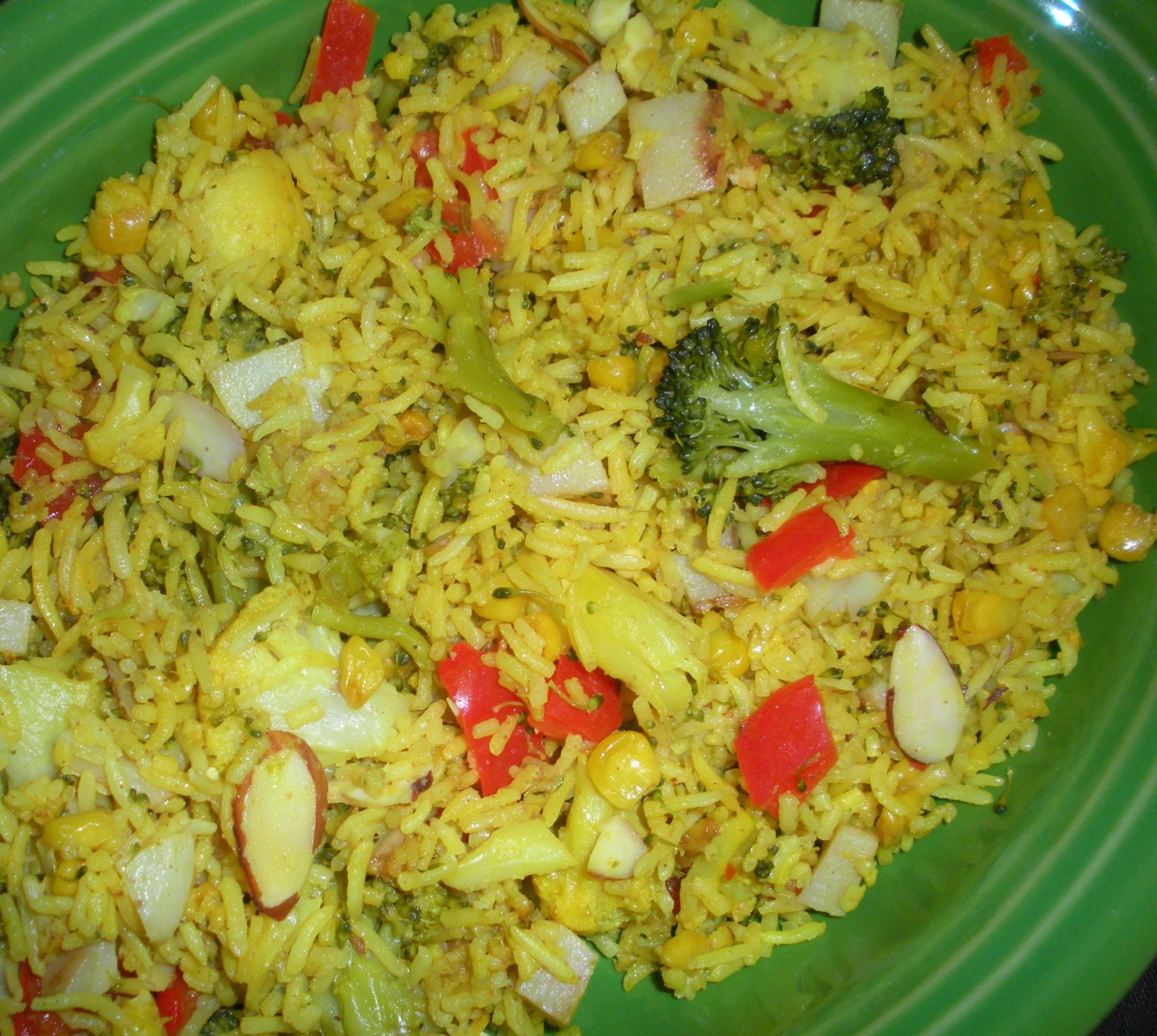 Basmati Rice Pilaf with Garam Masala