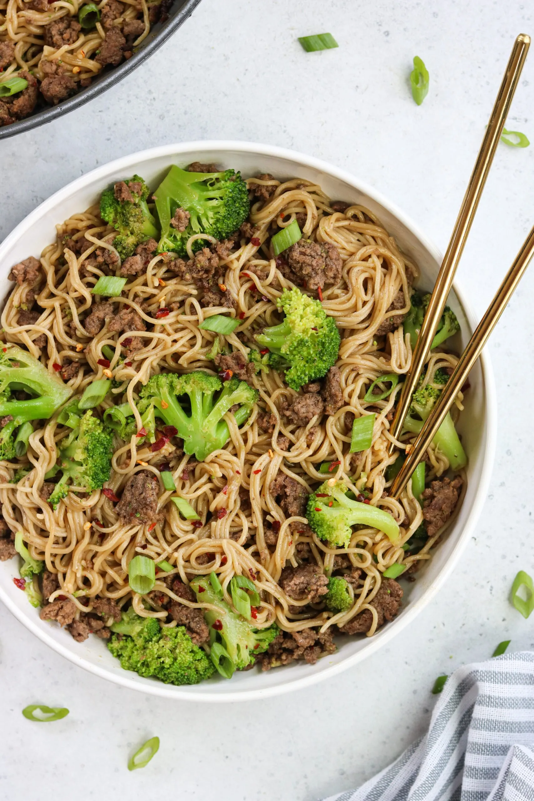 Beef and Broccoli Ramen Stir Fry Gluten Free