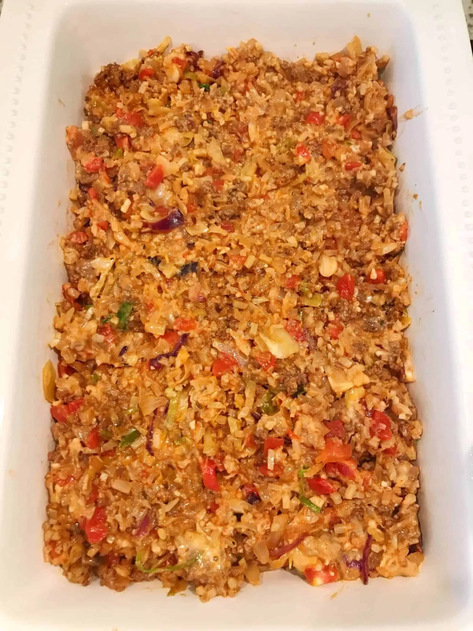 Beef and Vegetable Bake