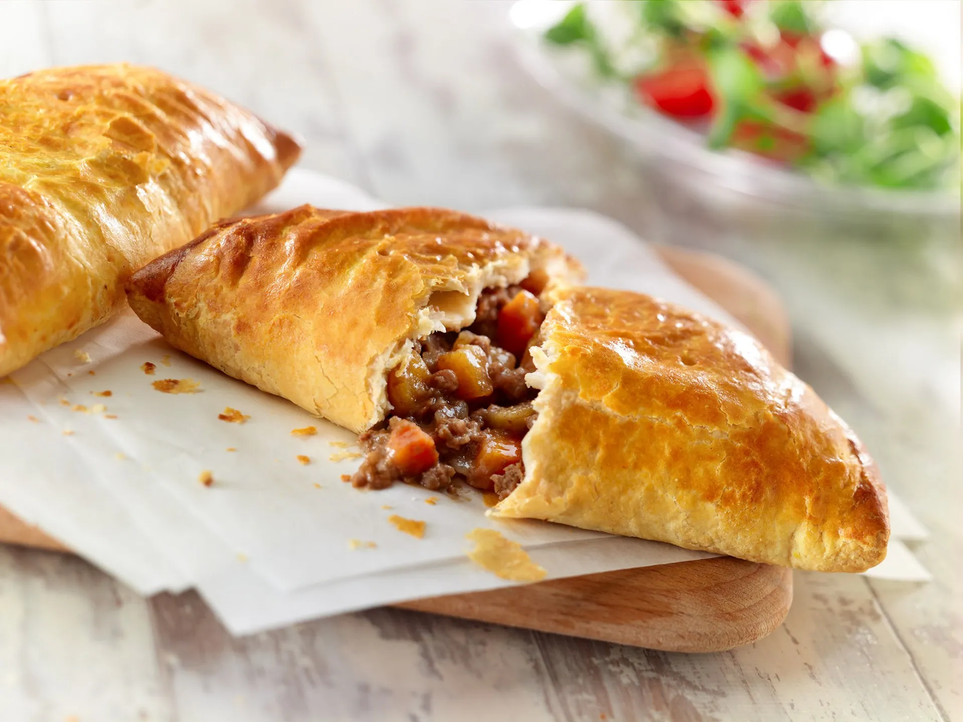 Beef and Vegetable Pasties