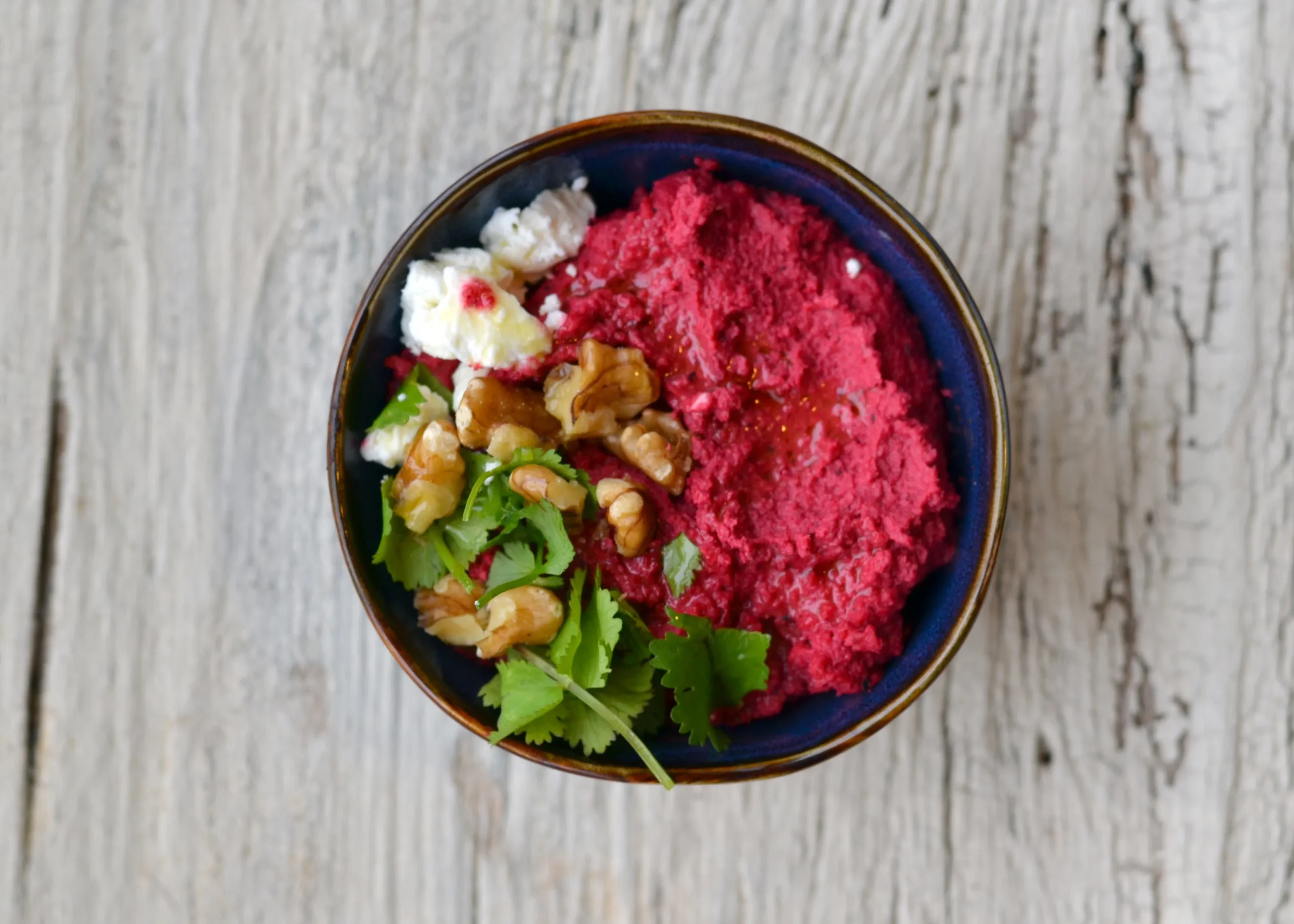 Beet and Walnut Hummus