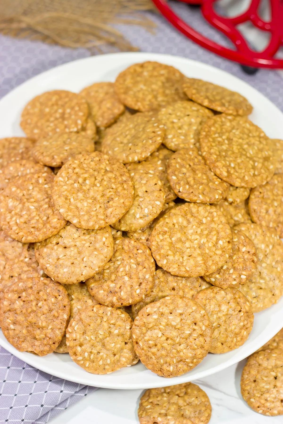 Benne Sesame Seed Wafers