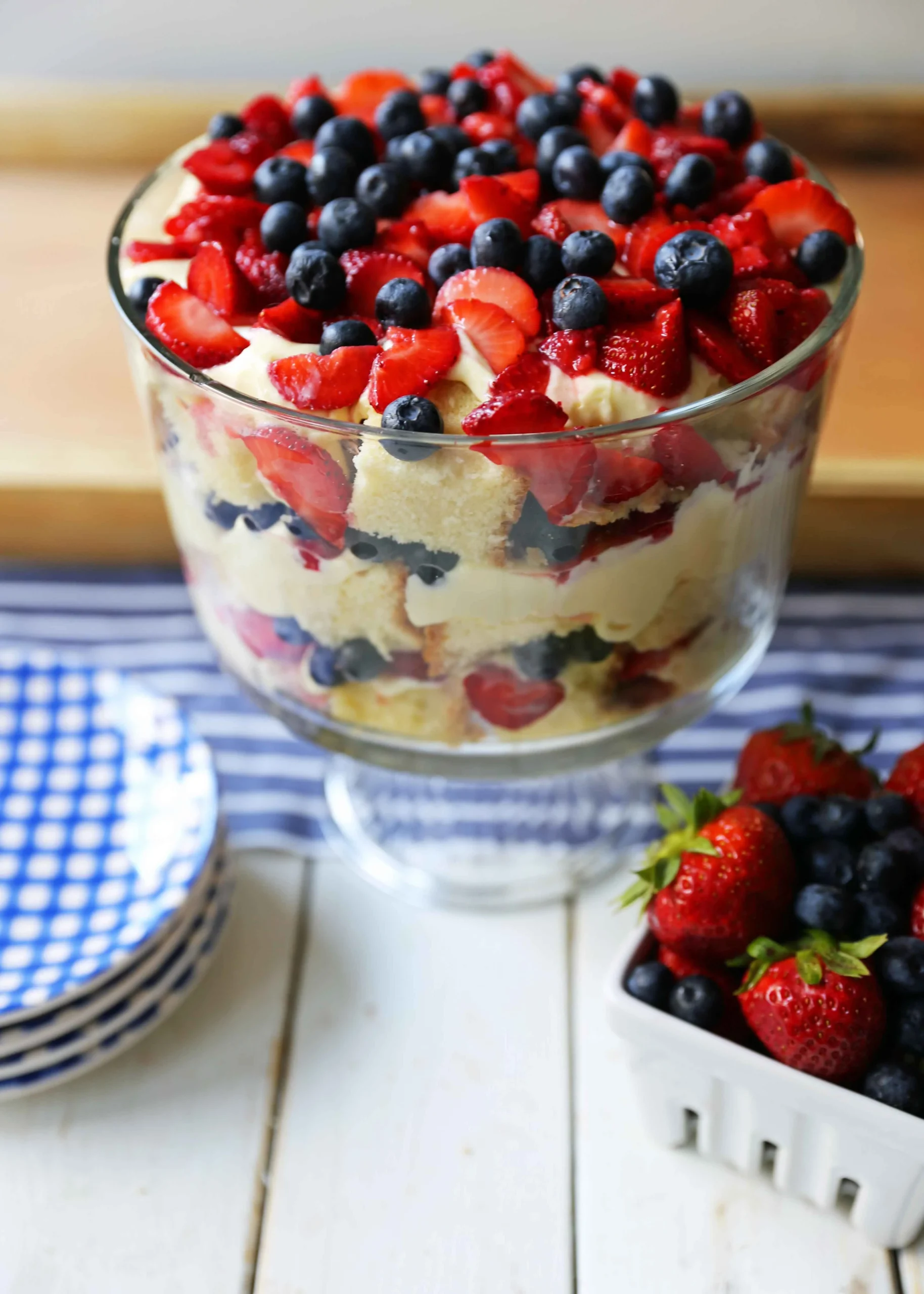 Berries and Cream Trifle