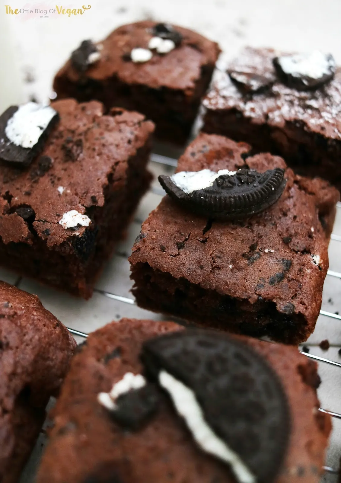 Better Than Crack Vegan Oreo Brownies