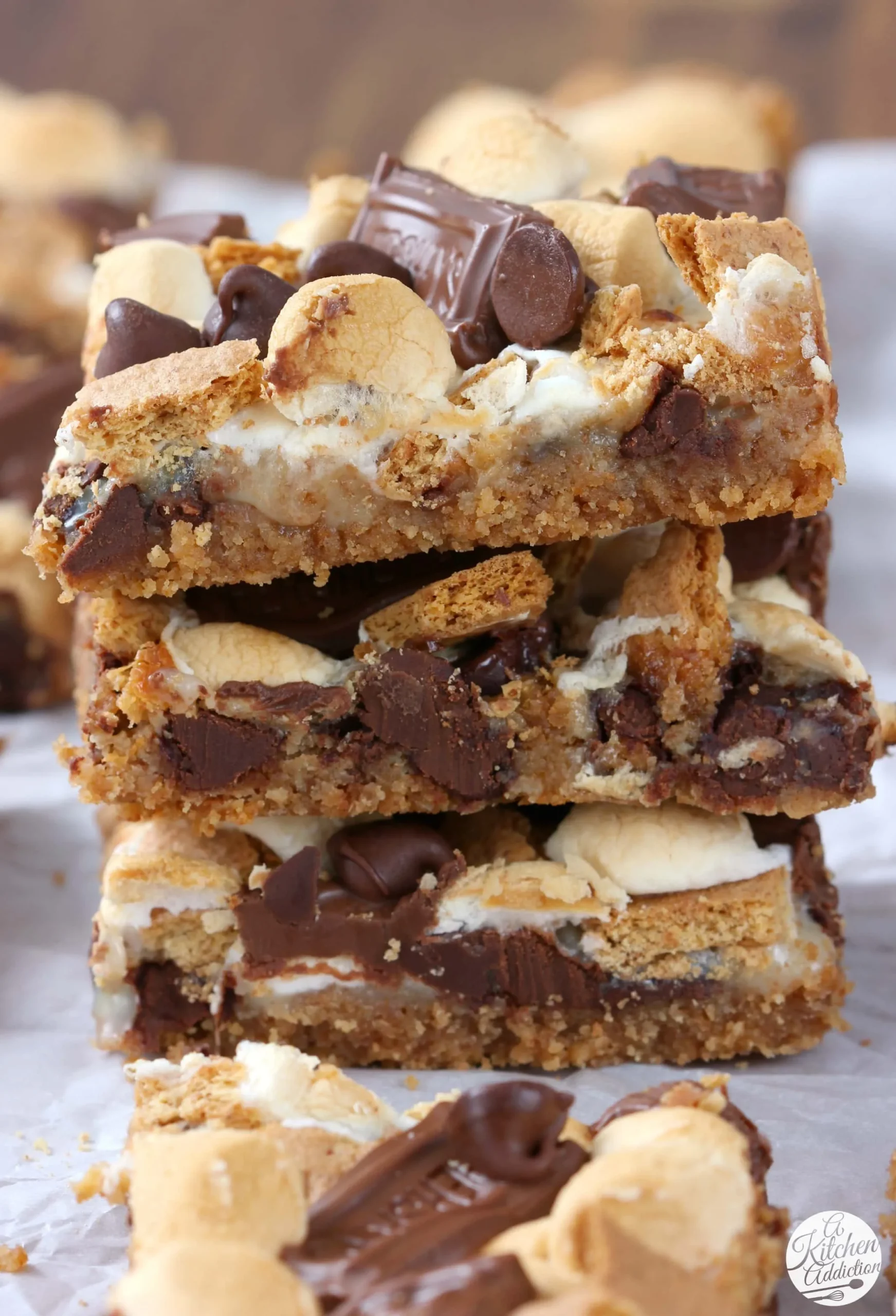 Biscoff S'mores Seven Layer Bars