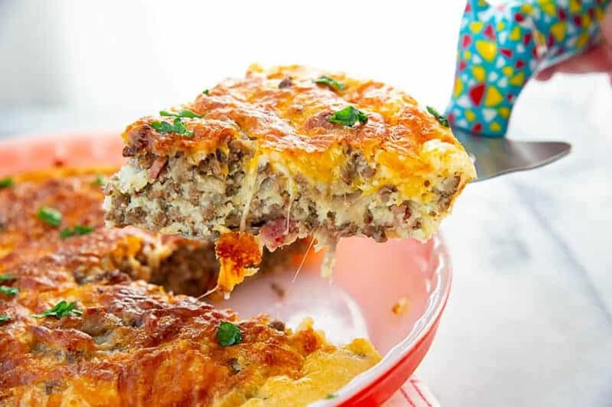 Bisquick Impossible Cheeseburger Pie