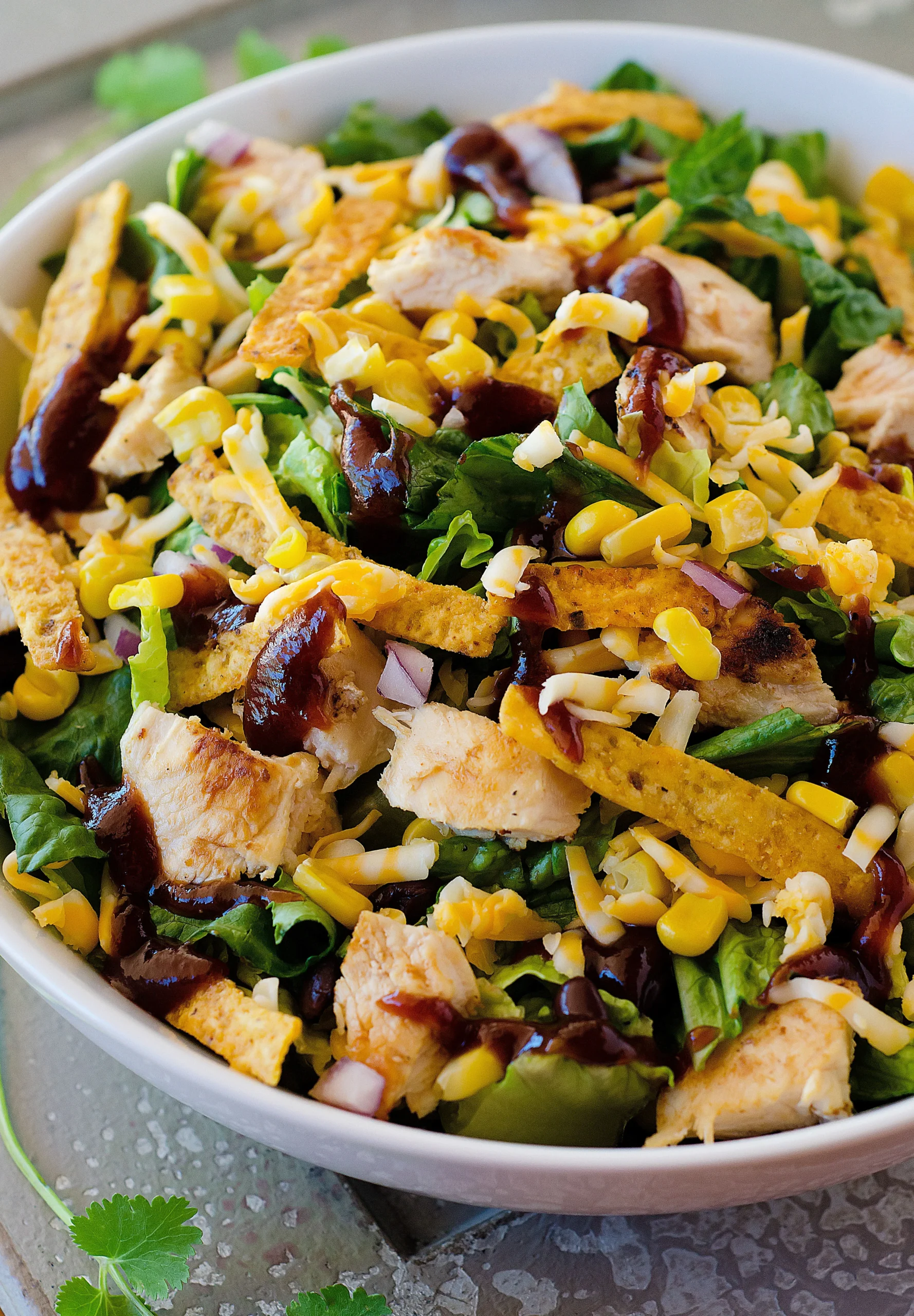 Black Bean and Corn Chicken Salad