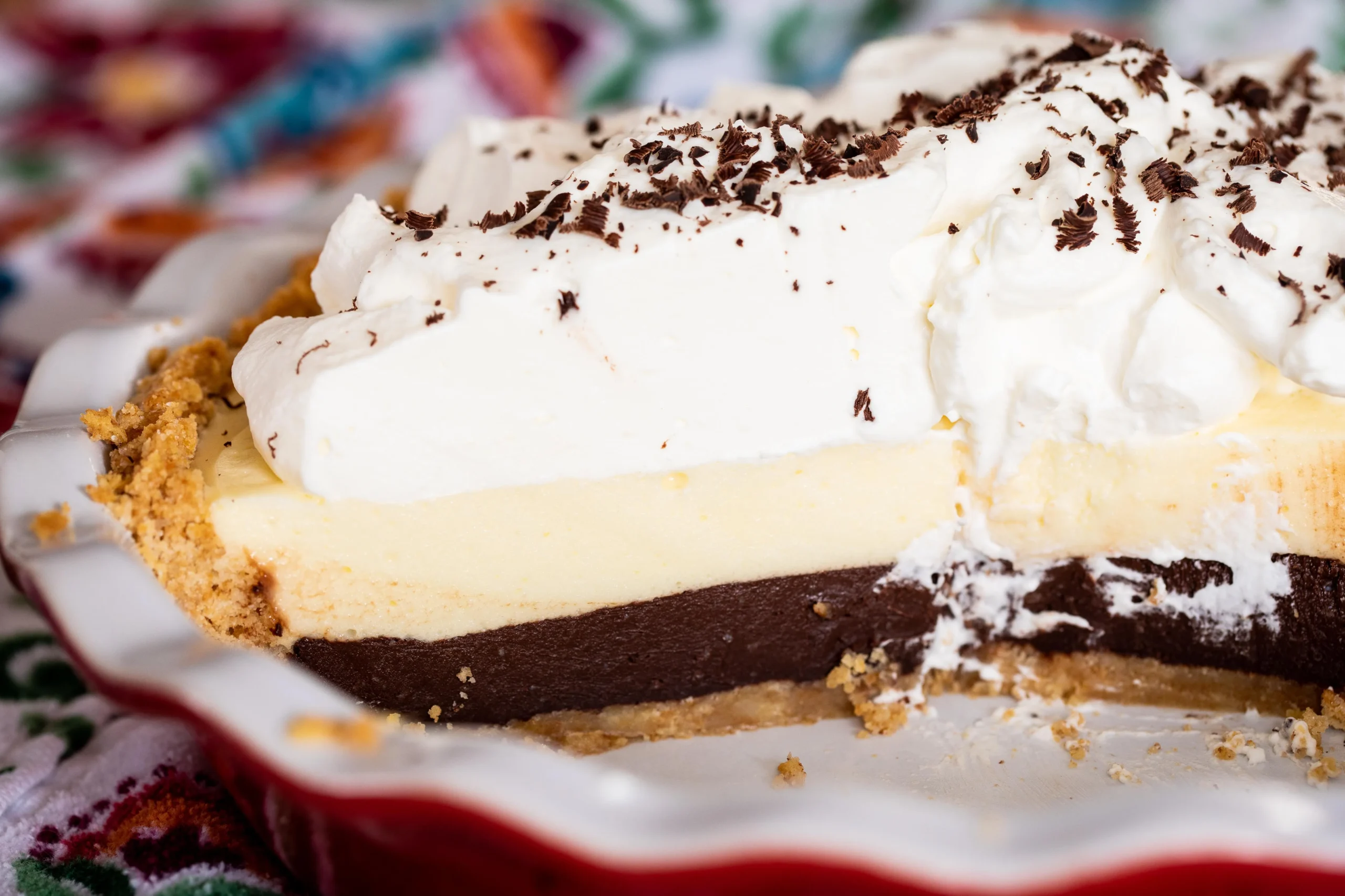Black Bottom Chocolate Pie