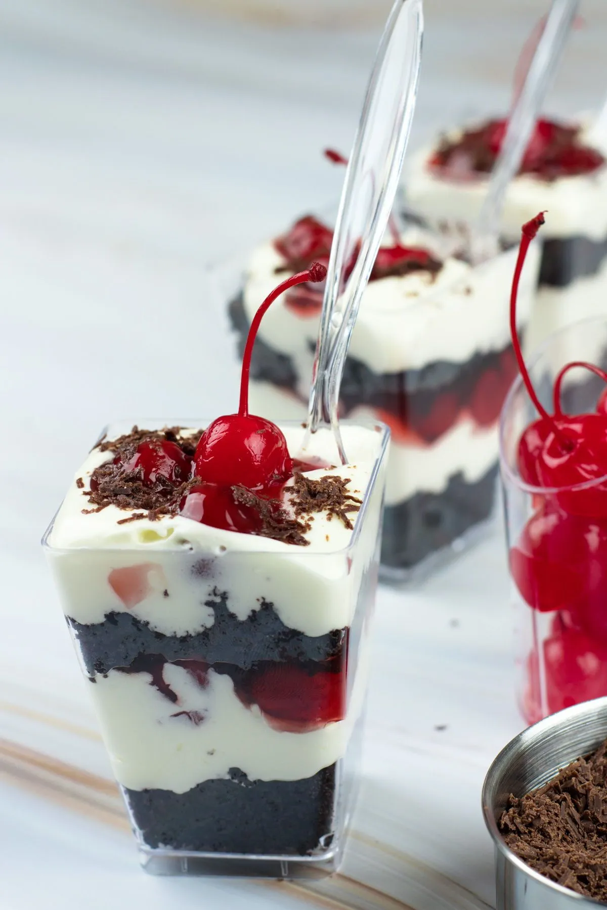 Black Forest Dessert Cups