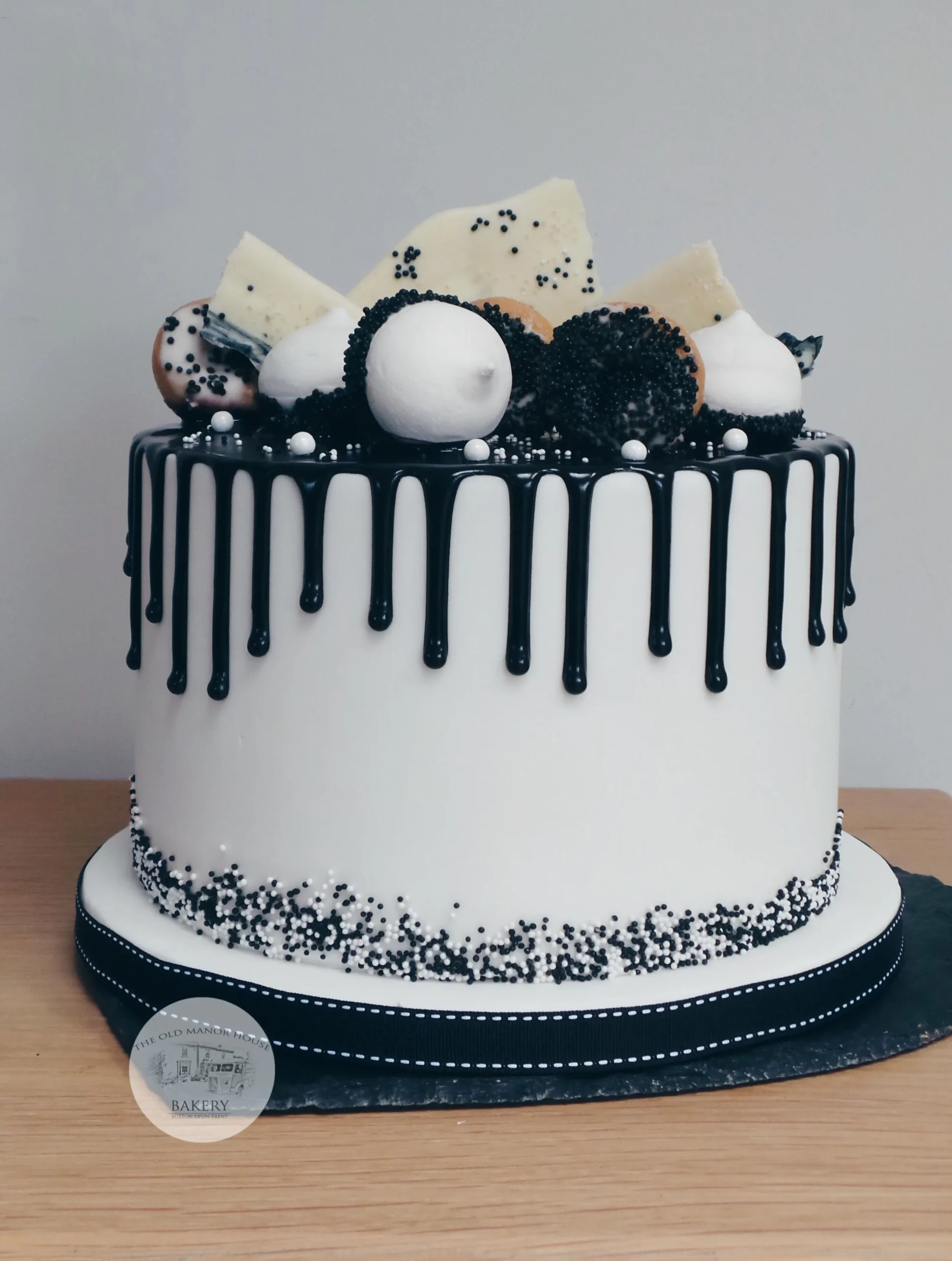 Black and White Cake
