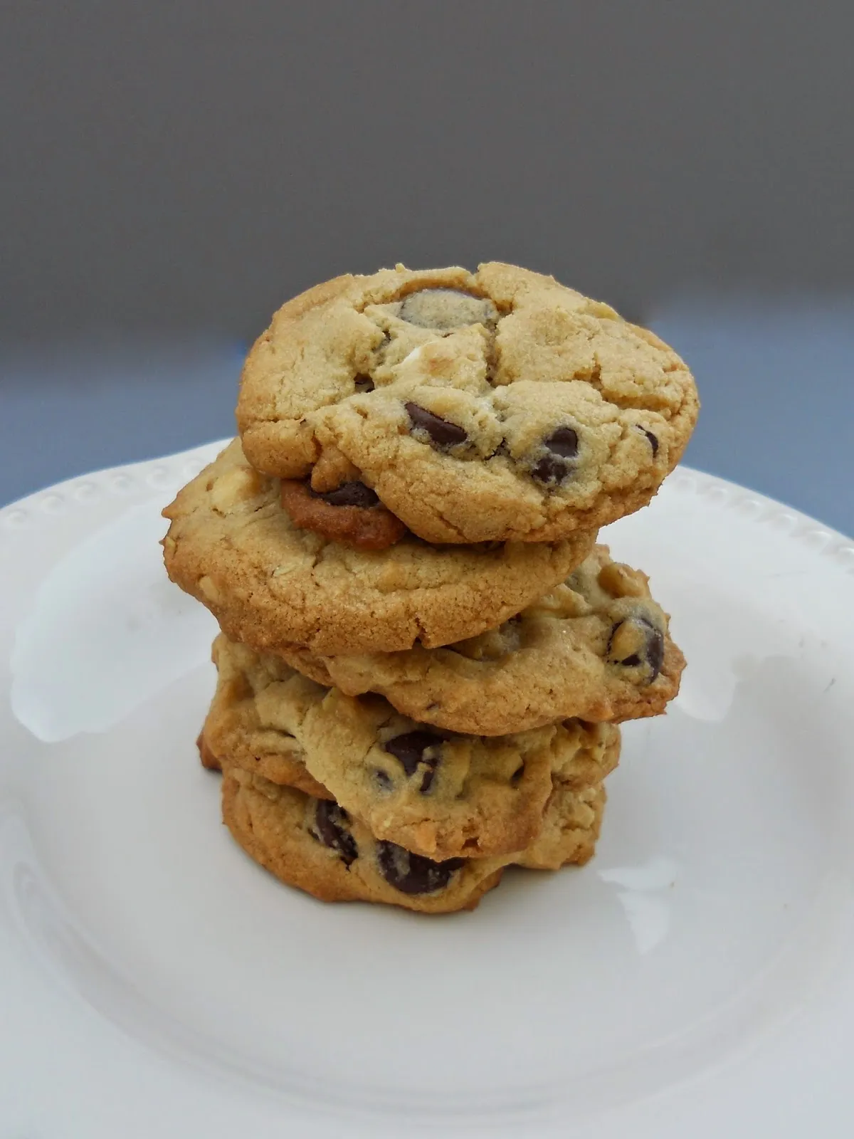 Black and White Chocolate Chip Cookies