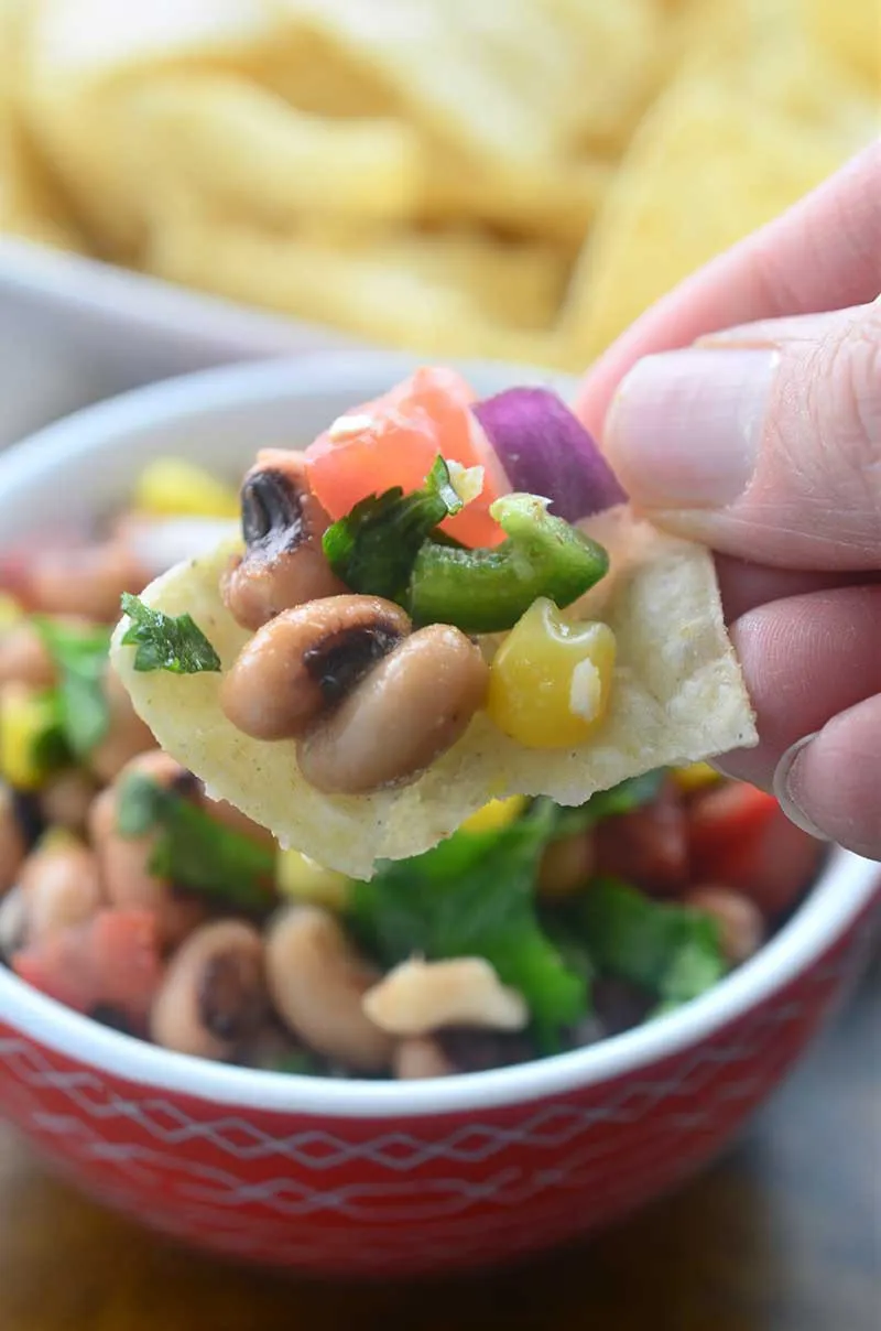 Blackeyed Pea Tomato Salsa
