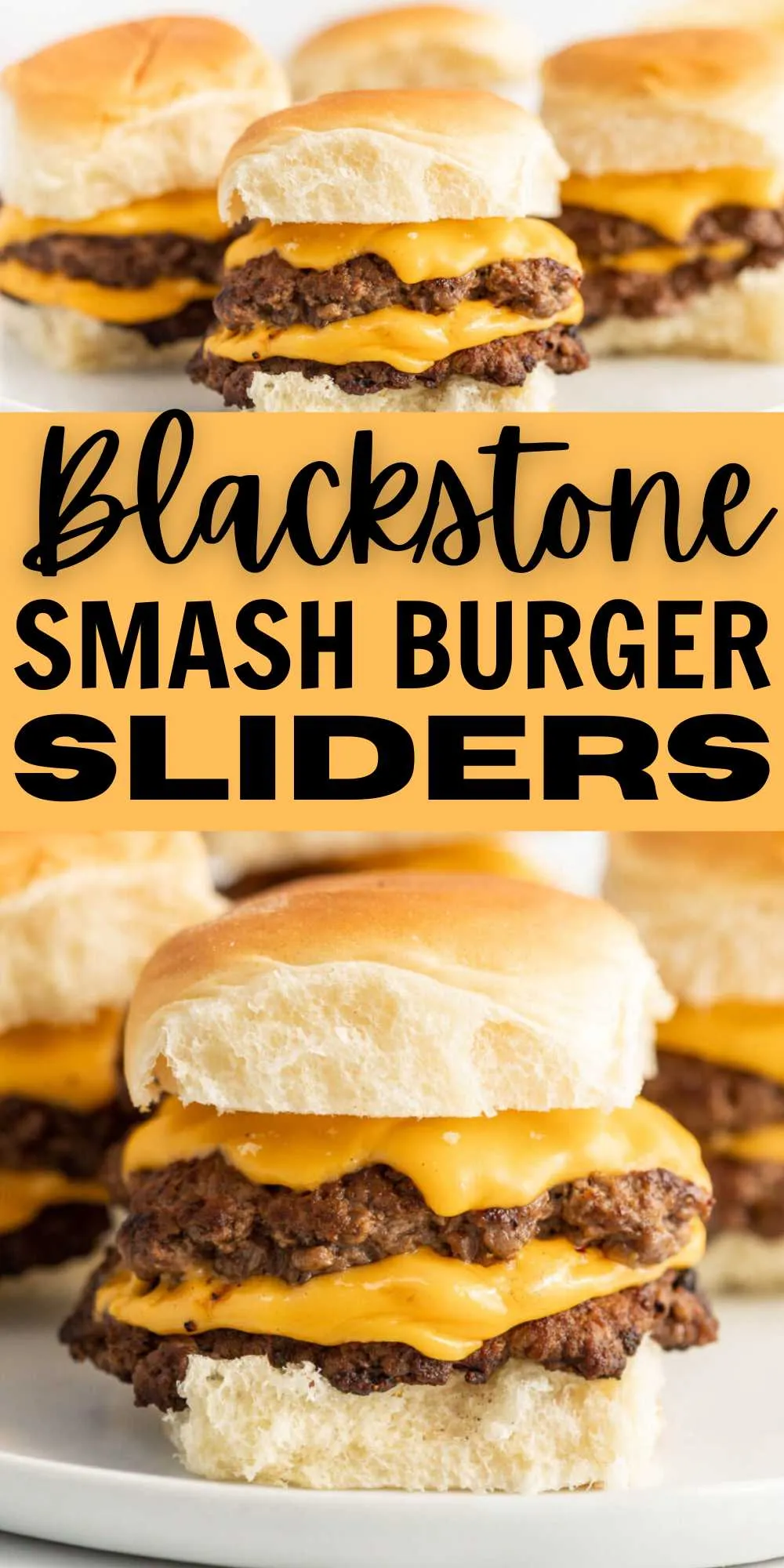 Blackstone Smash Burger Sliders