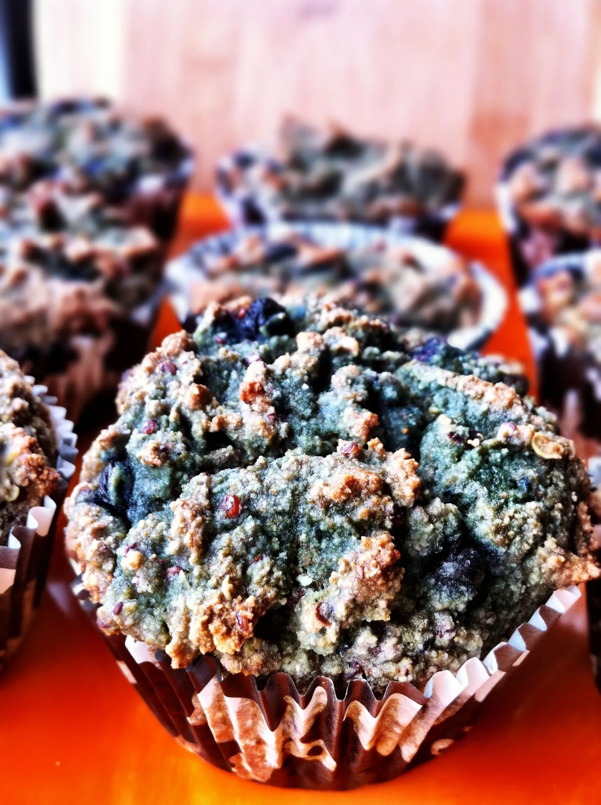 Blueberry Lemon Quinoa Muffins