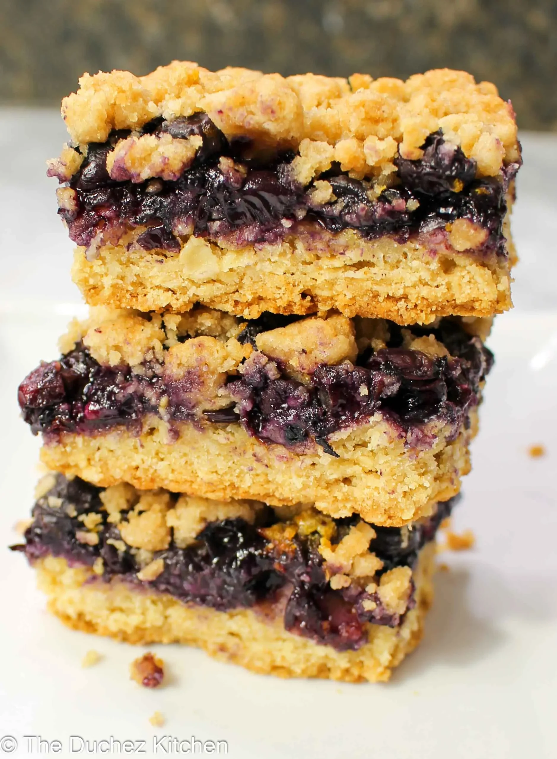 Blueberry Oatmeal Crumb Bars
