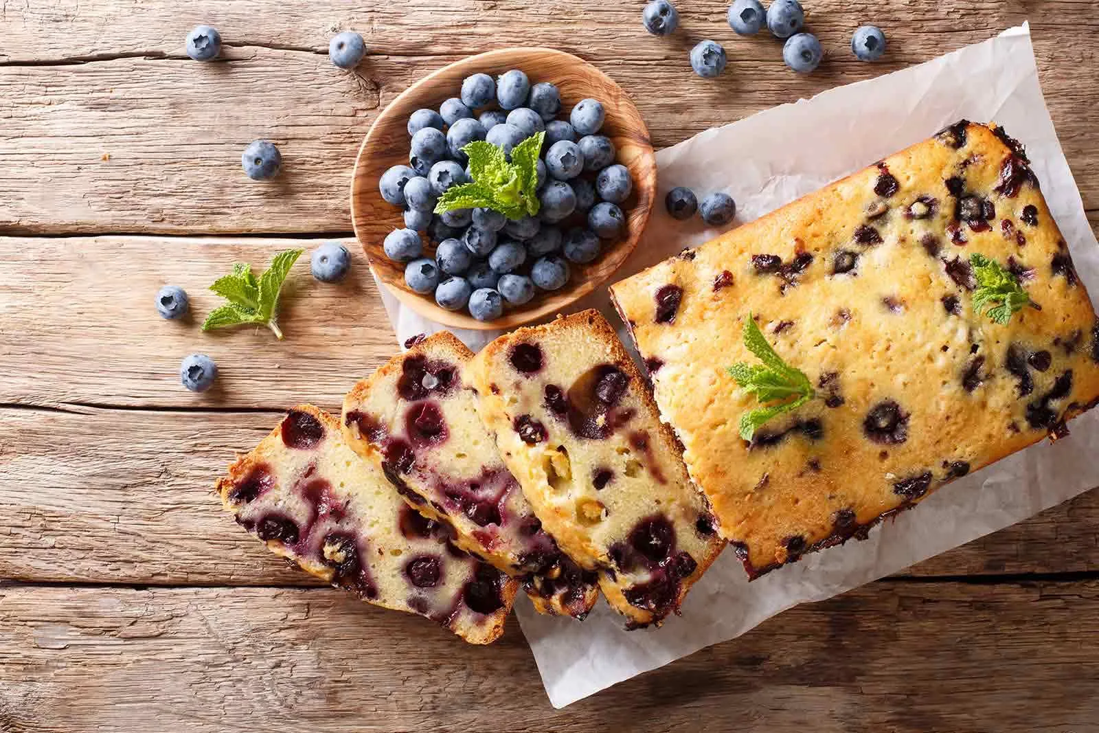 Blueberry Orange Juice Bread
