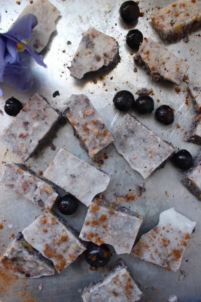 Blueberry Walnut Coconut Fat Bombs