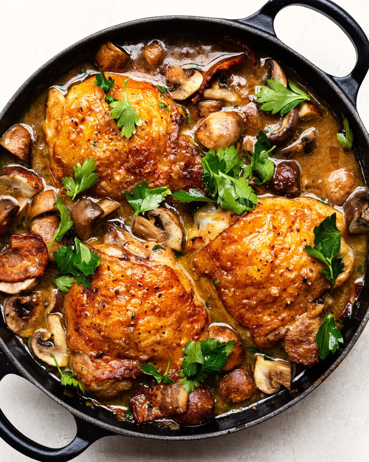 Braised Chicken with Mushroom