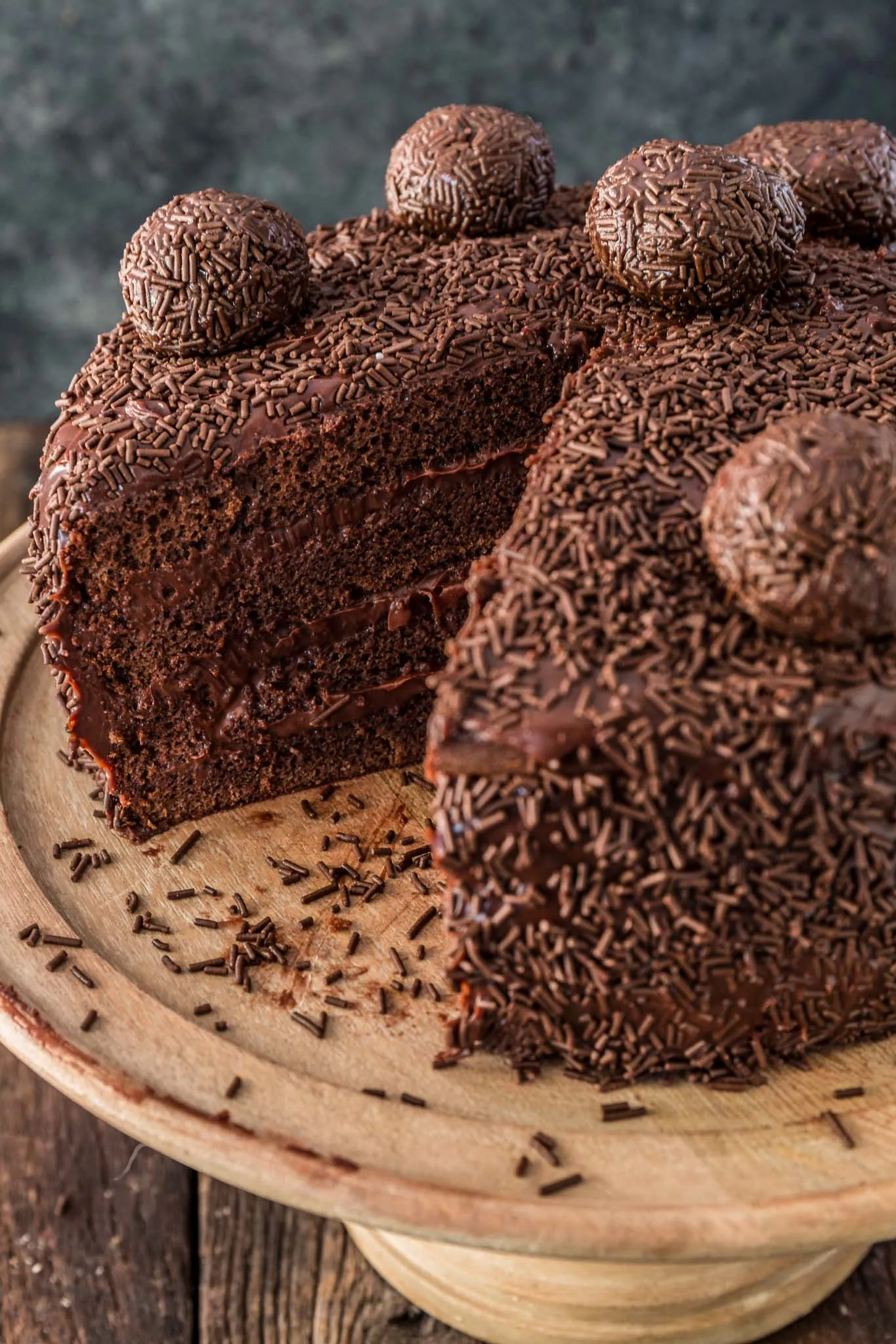 Brazilian Brigadeiro Cake Chocoholics Dream