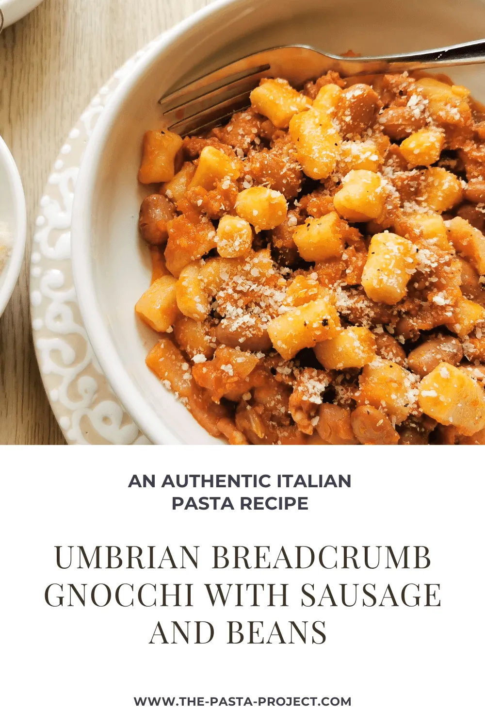 Breadcrumb Gnocchi with Sausage and Beans