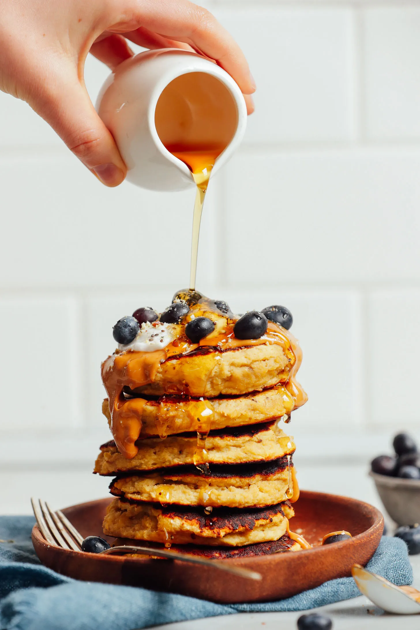 Breakfast Banana Egg Pancakes