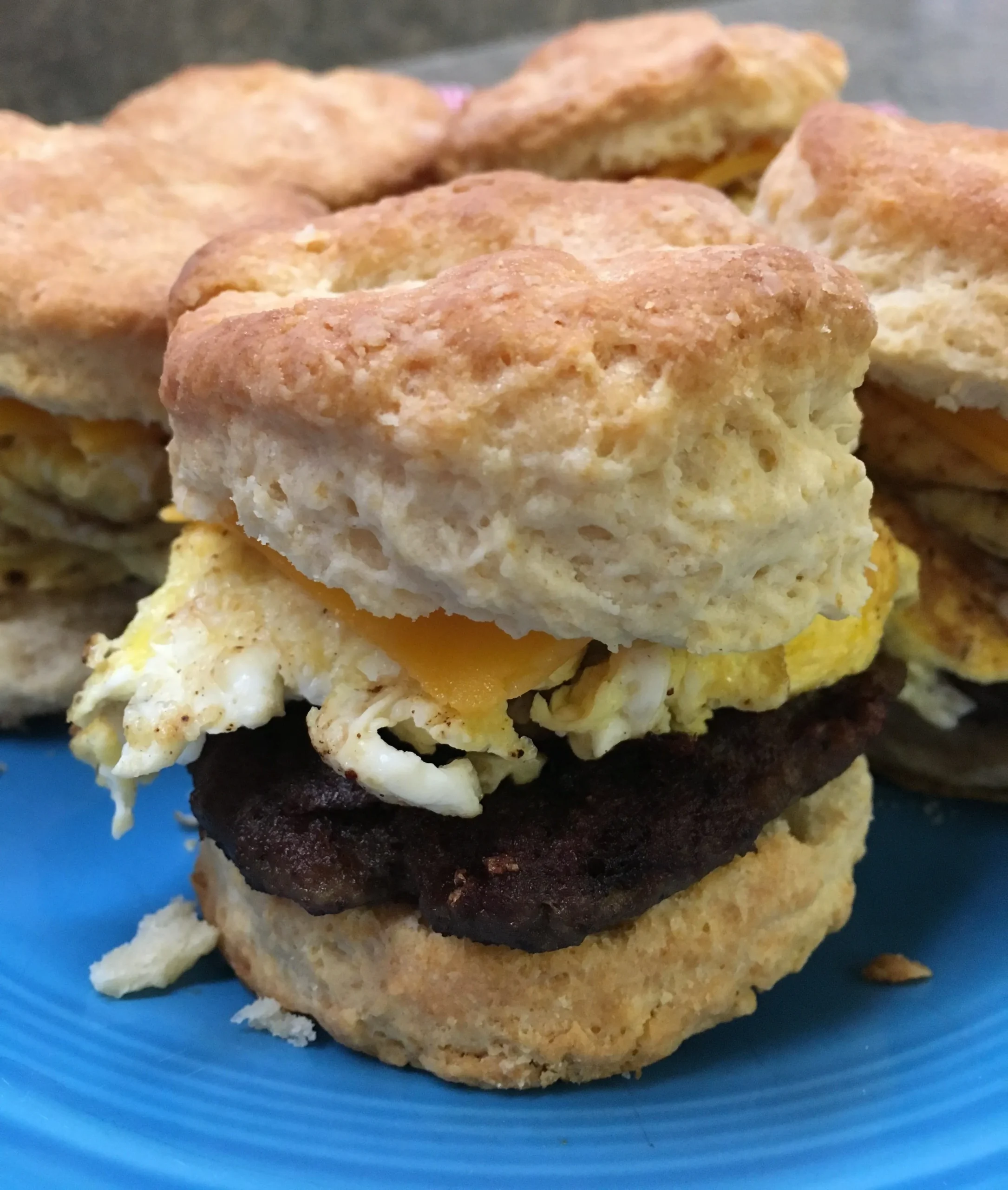 Breakfast Biscuit Sandwiches for Crowd