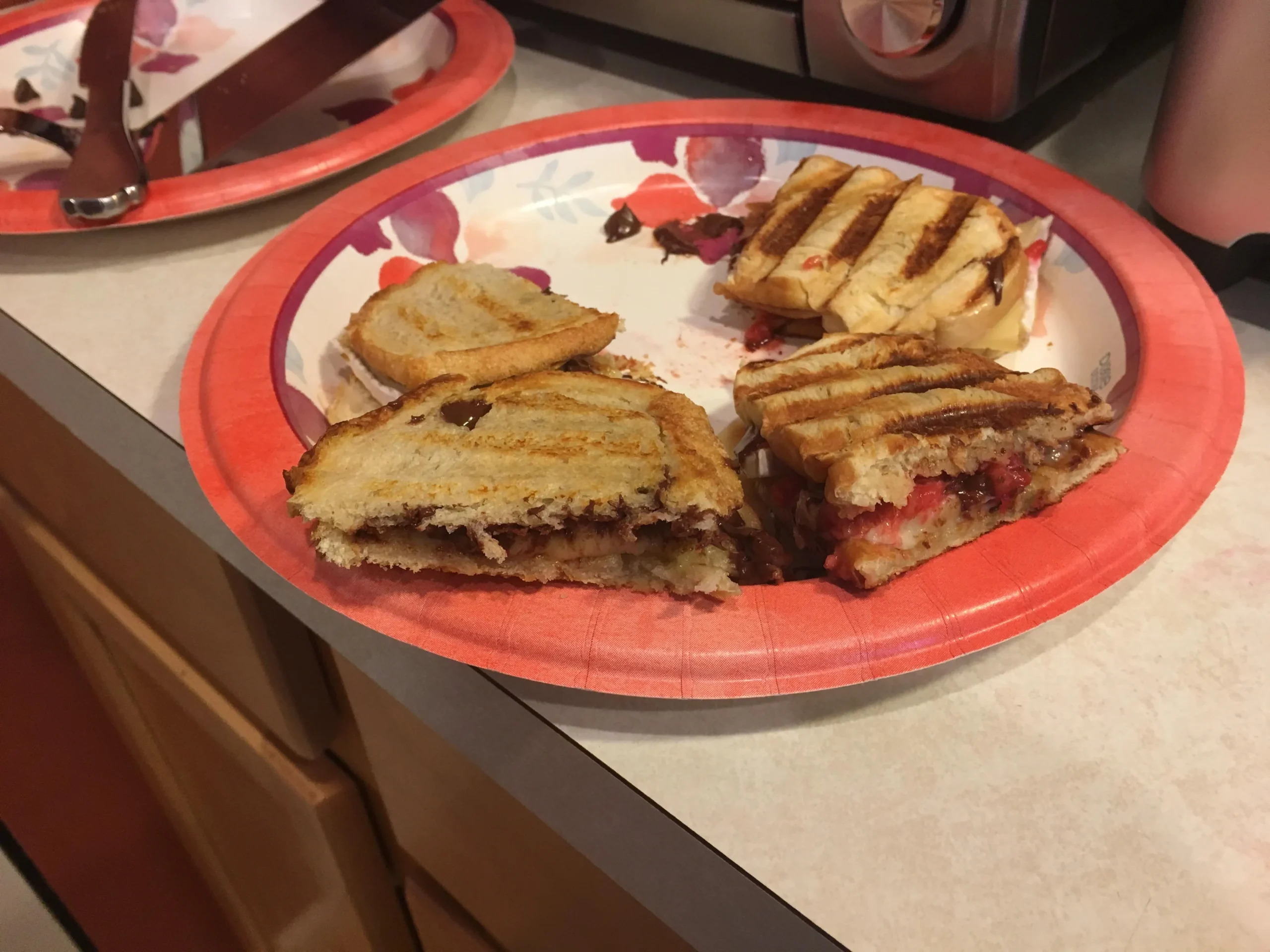 Brie Raspberry Jam Panini