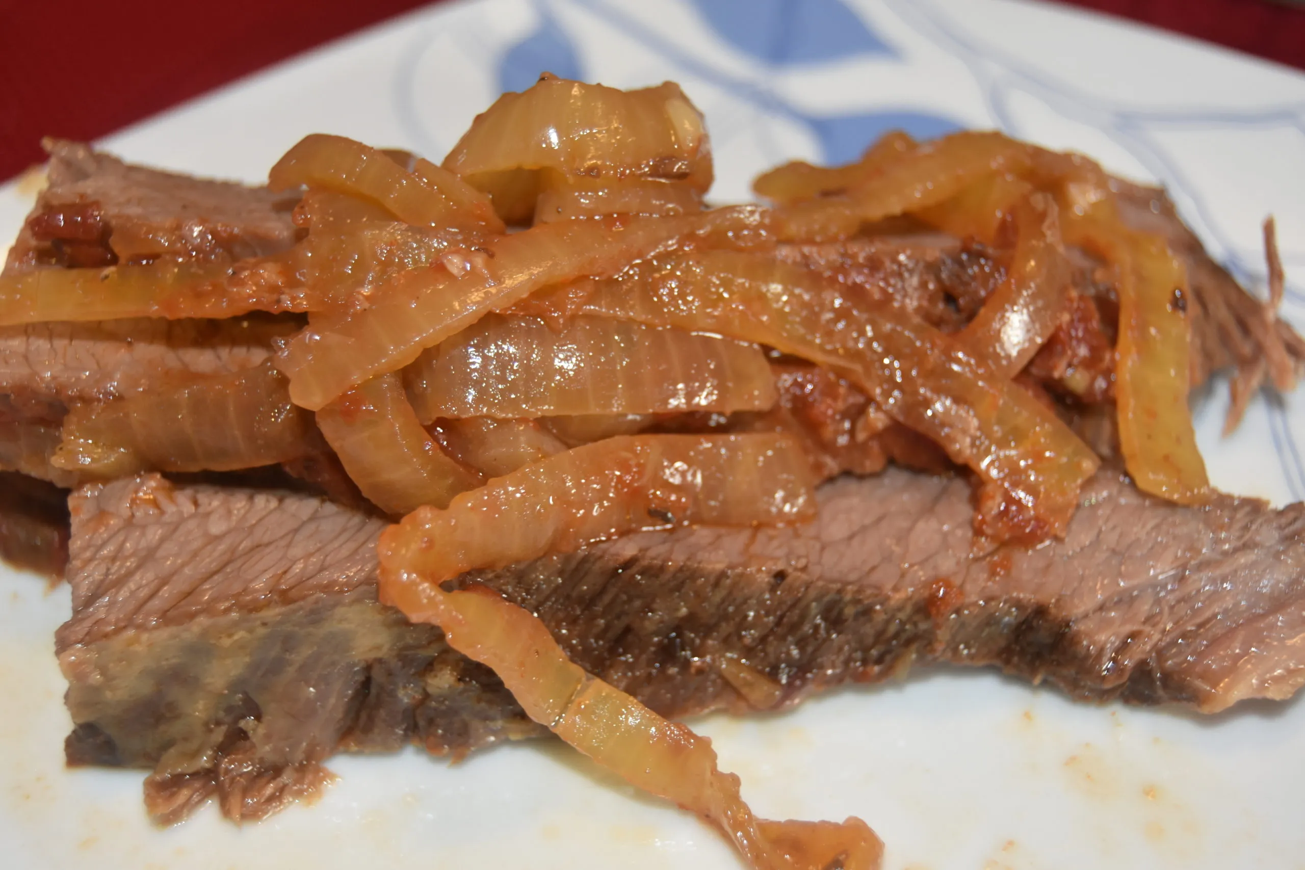 Brisket with Sweet and Sour Onions