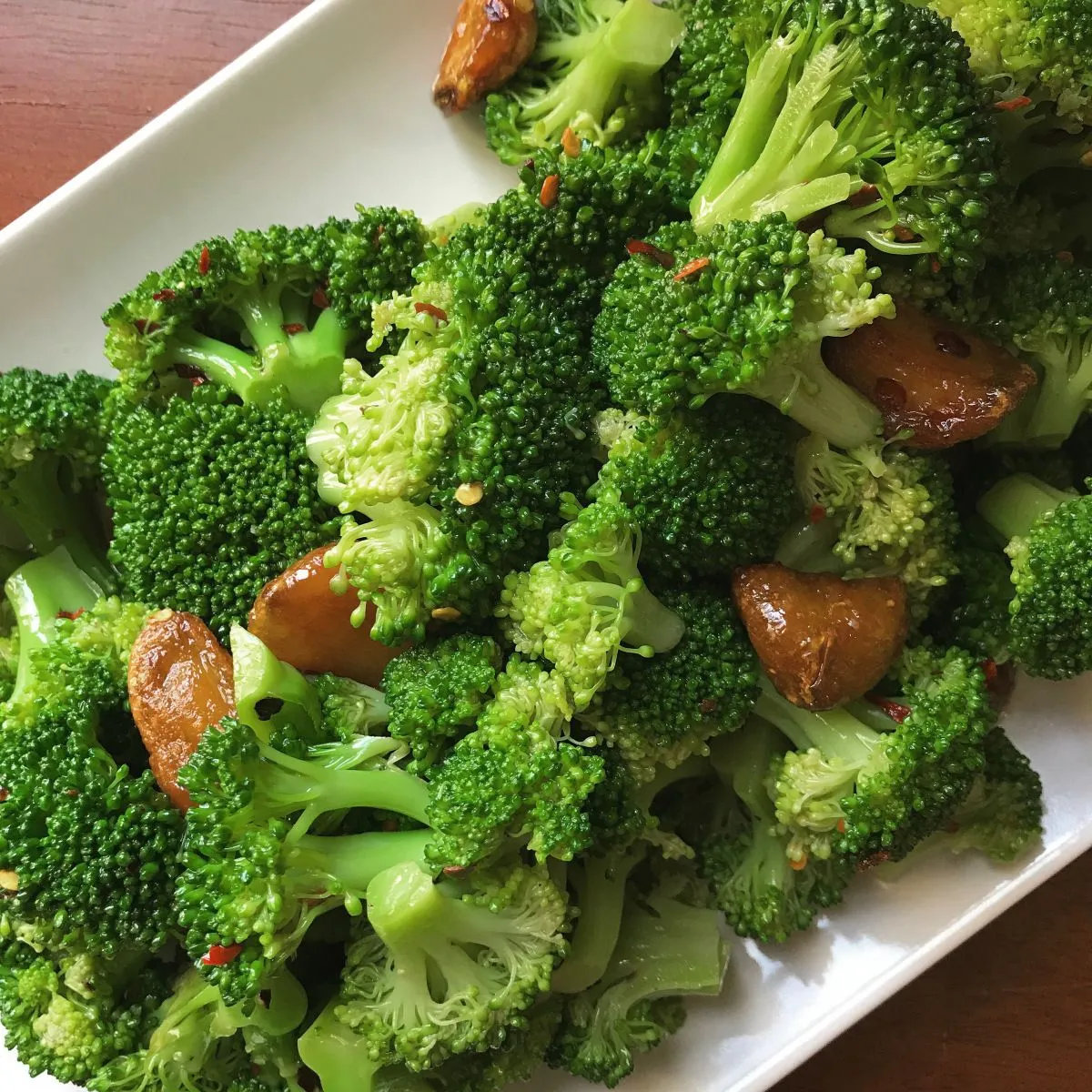 Broccoli with Garlic and Soy Sauce