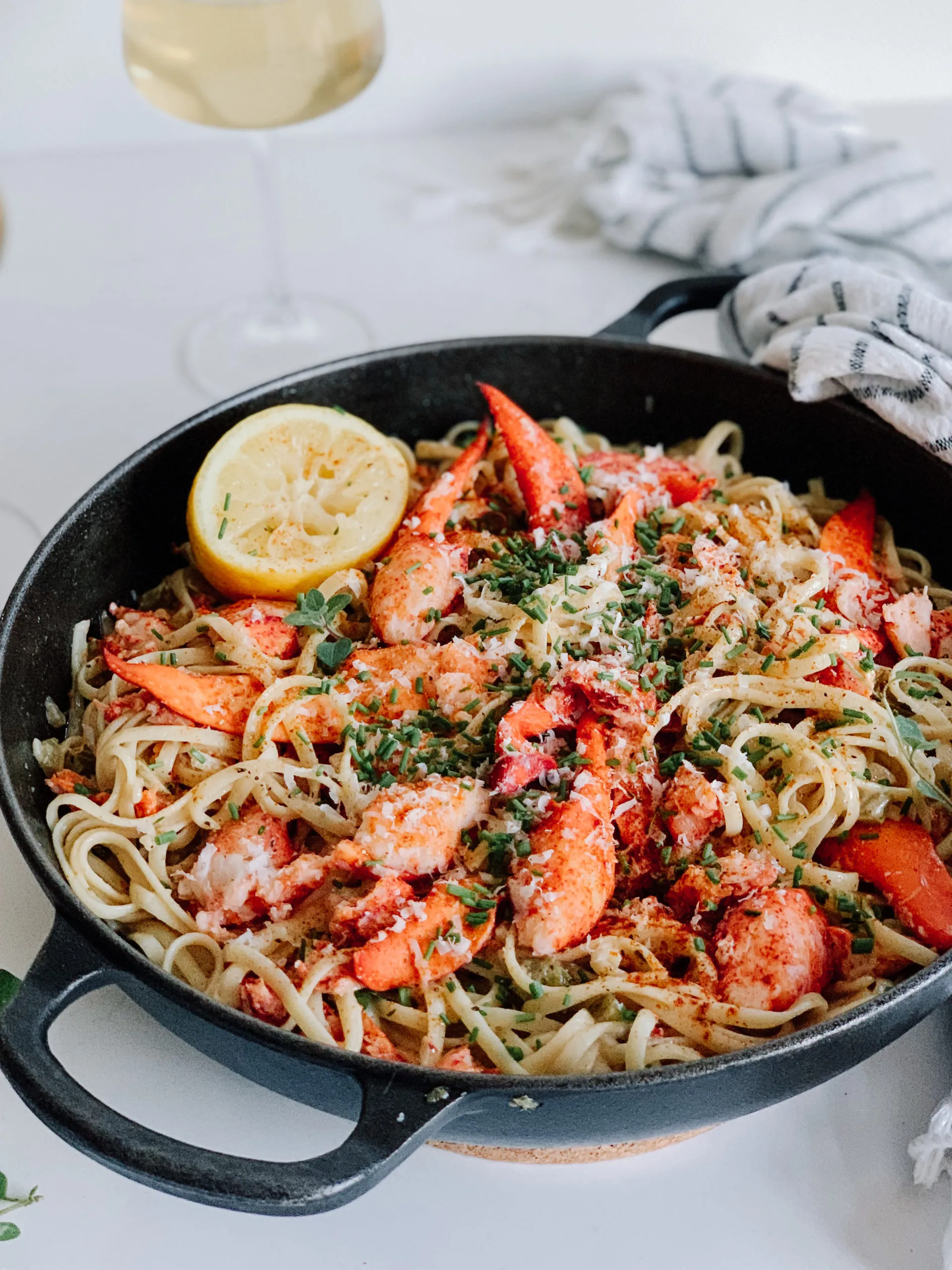 Brown Butter Lobster Pasta