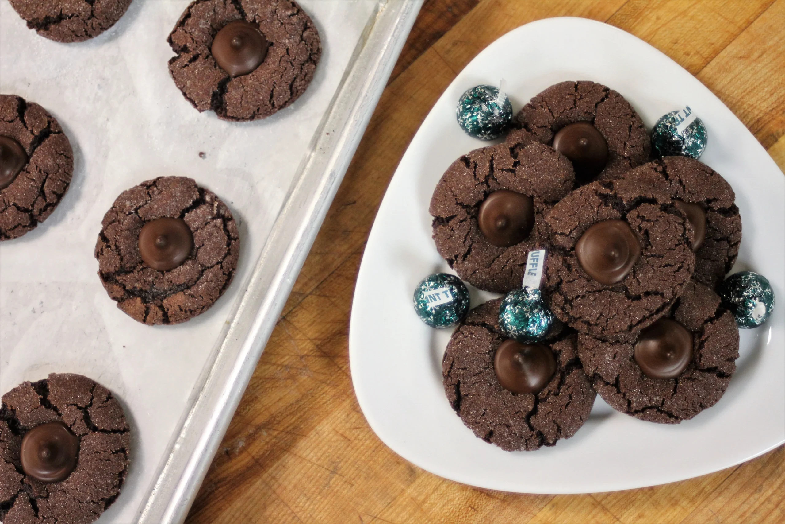 Brown Butter Peppermint Blossoms