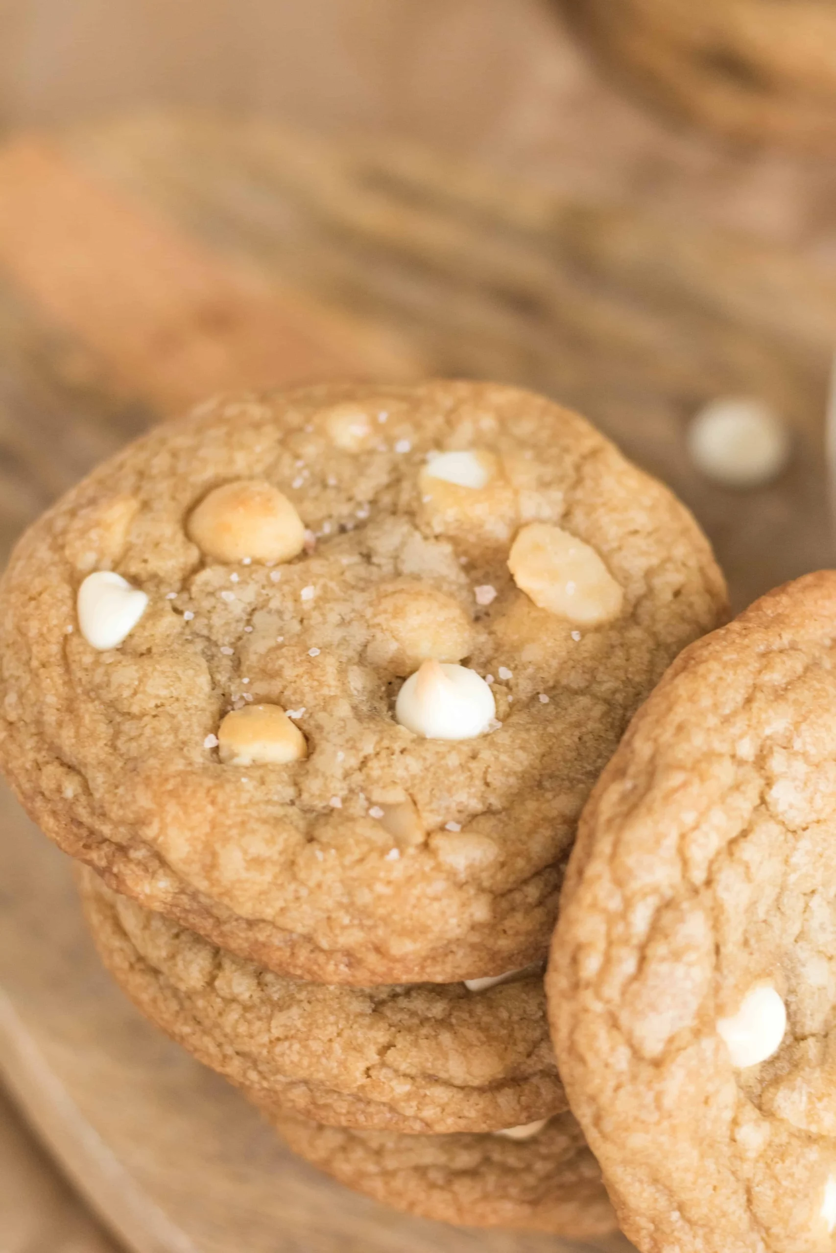 Brown Butter White Chocolate Macadamia Nut Cookies