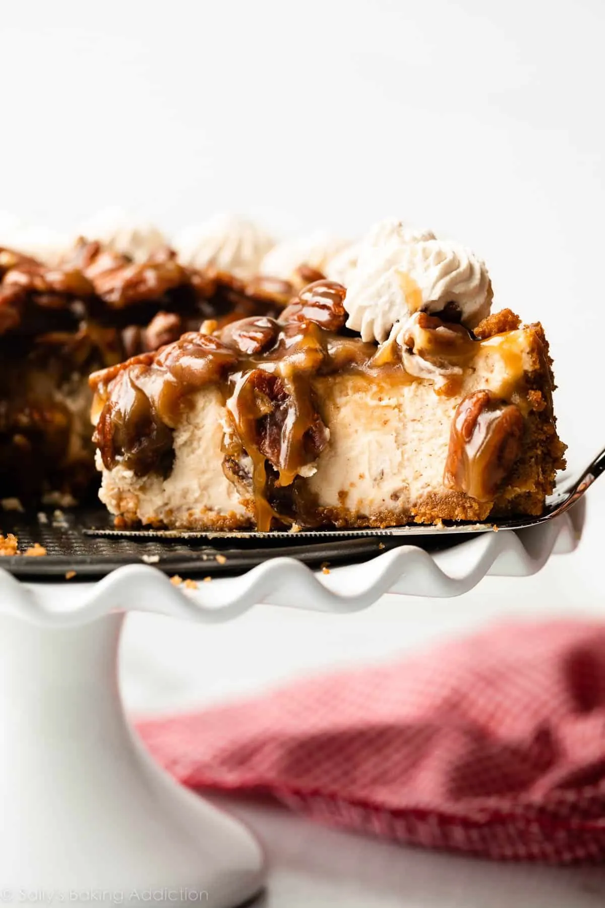 Brown Sugar Pecan Cheesecake Pie