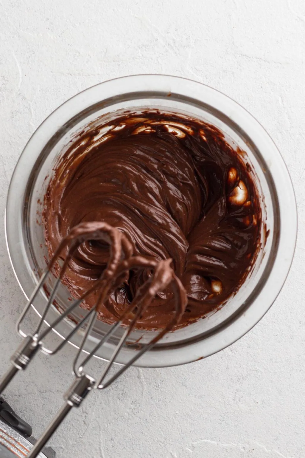 Brownie Bites with Whipped Chocolate Ganache