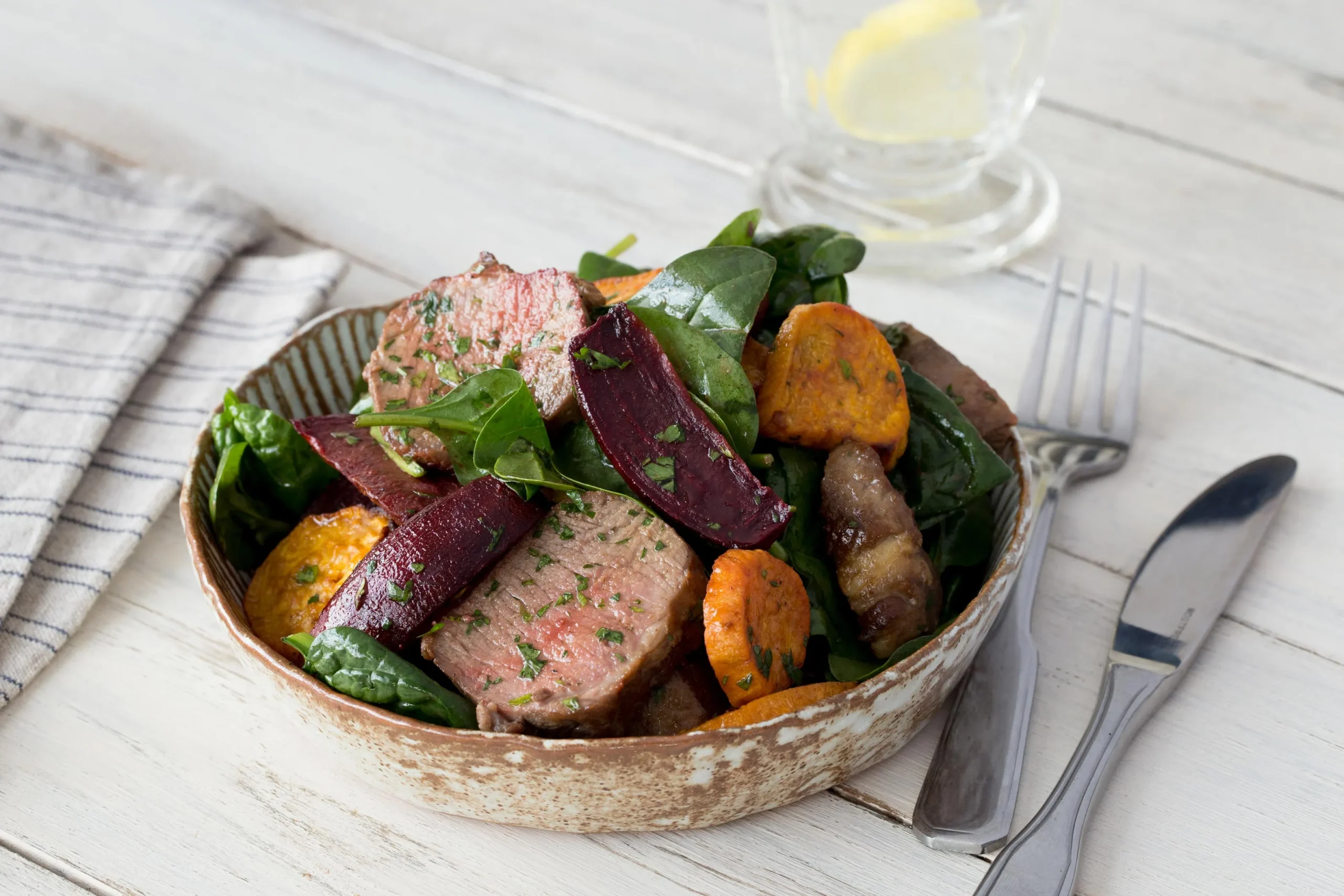 Brown's Warm Lamb Salad