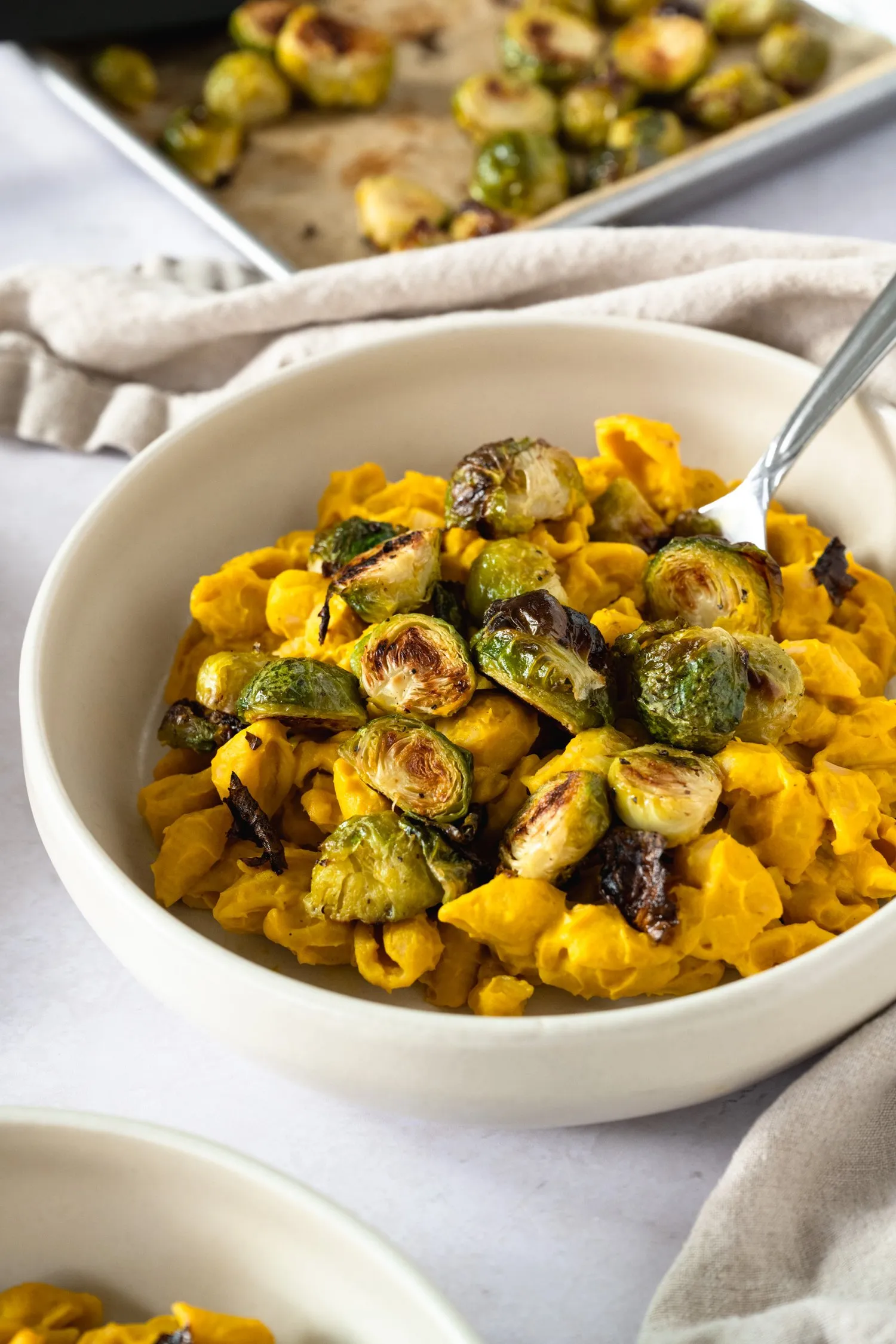 Brussel Sprout Kabocha Squash Salad