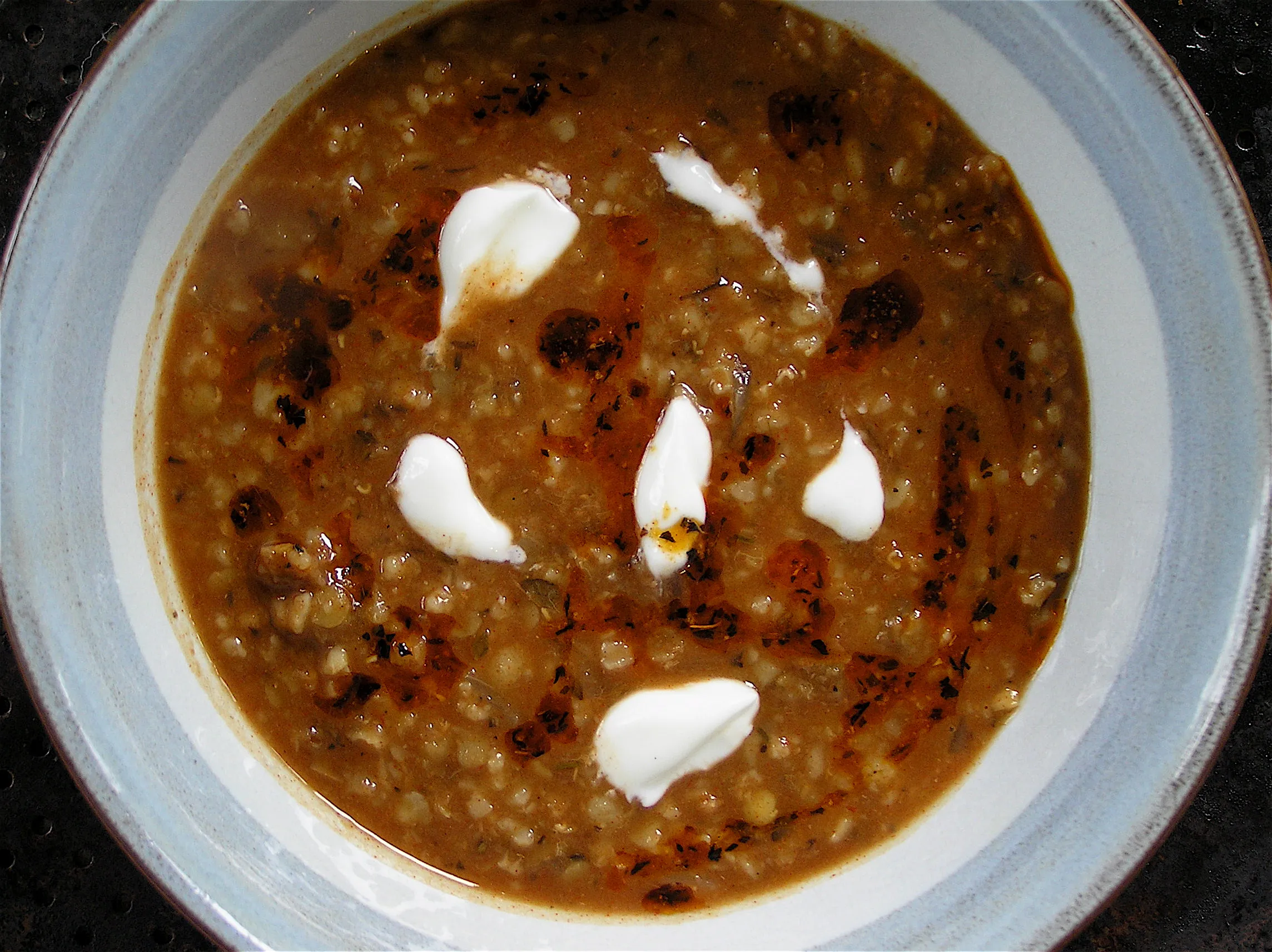 Bulgar and Lentil Soup