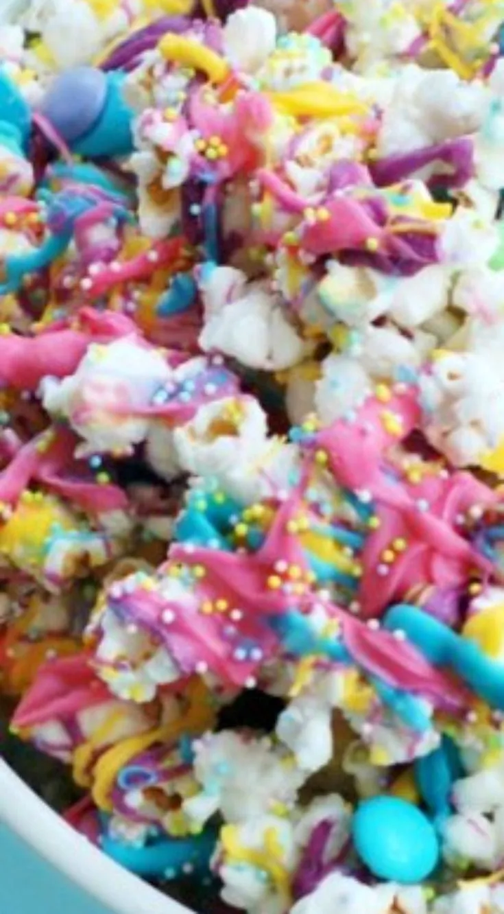 Bunny Bait Easter White Chocolate Funfetti Popcorn
