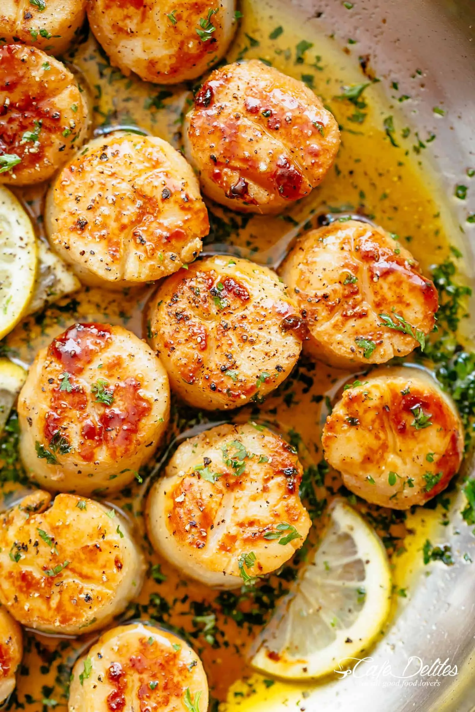 Butter Crunch Baked Scallops