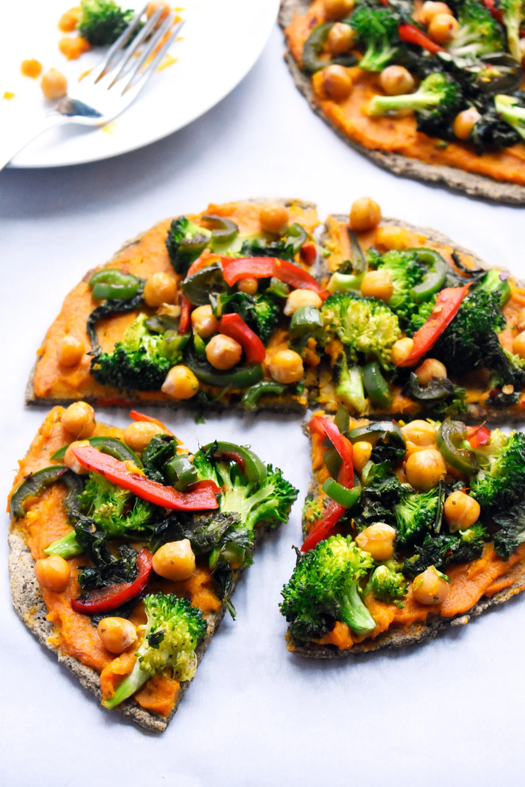 Butternut Squash Lentil Flatbread Pizza Crust (Gluten-Free)