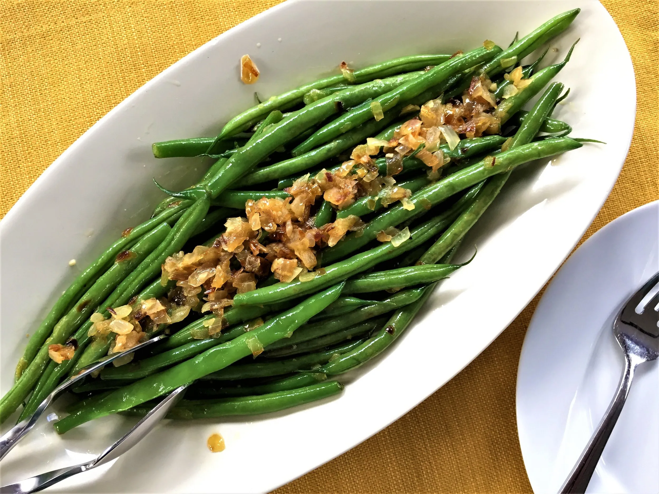 Buttery Crisp Sautéed Green Beans